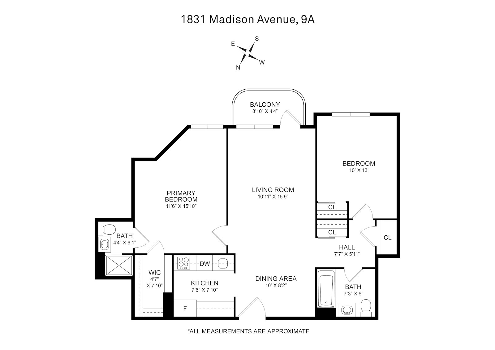 1831 Madison Avenue 9A East Harlem New York NY 10035