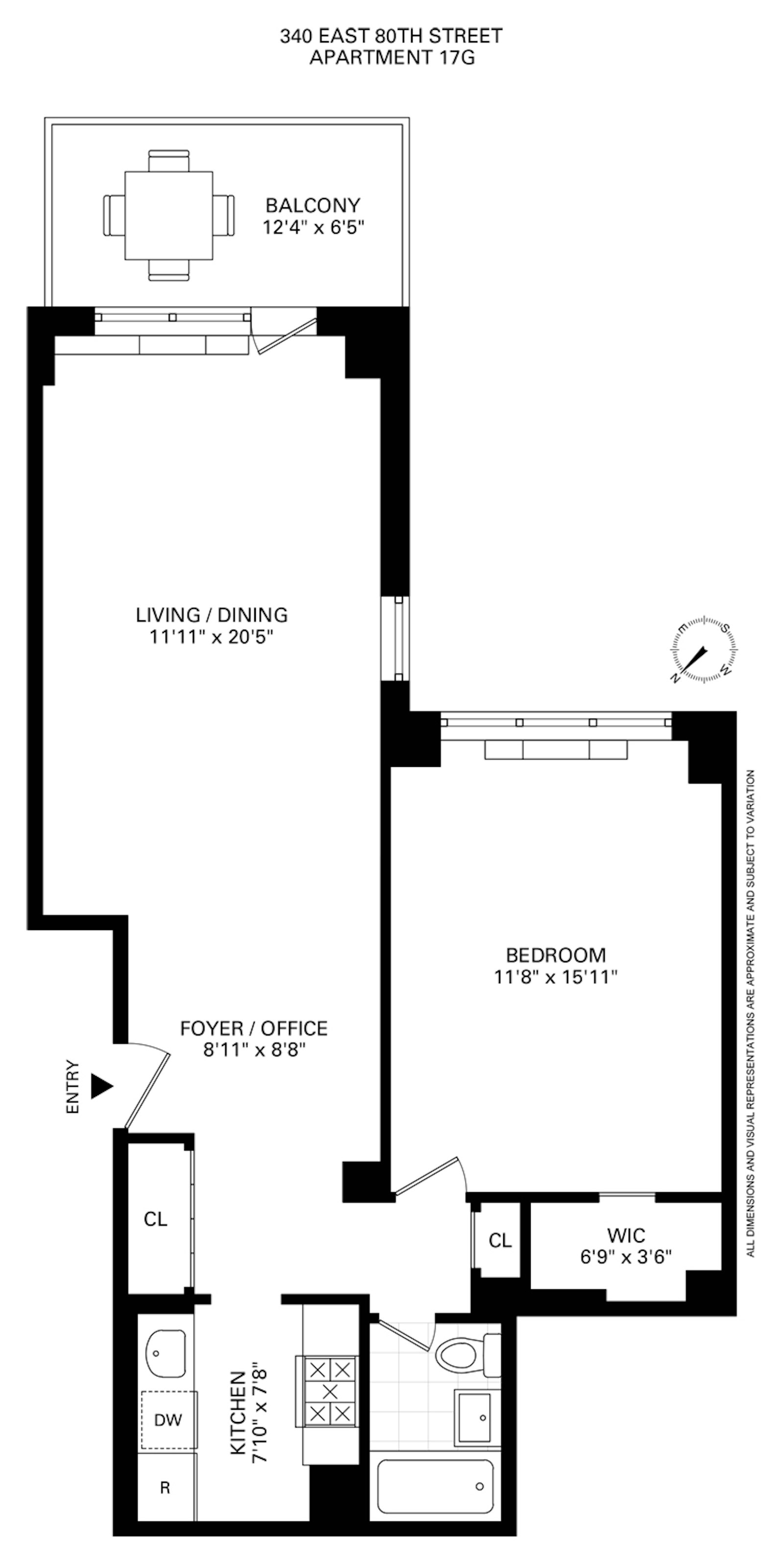 340 East 80th Street 17G Upper East Side New York NY 10075