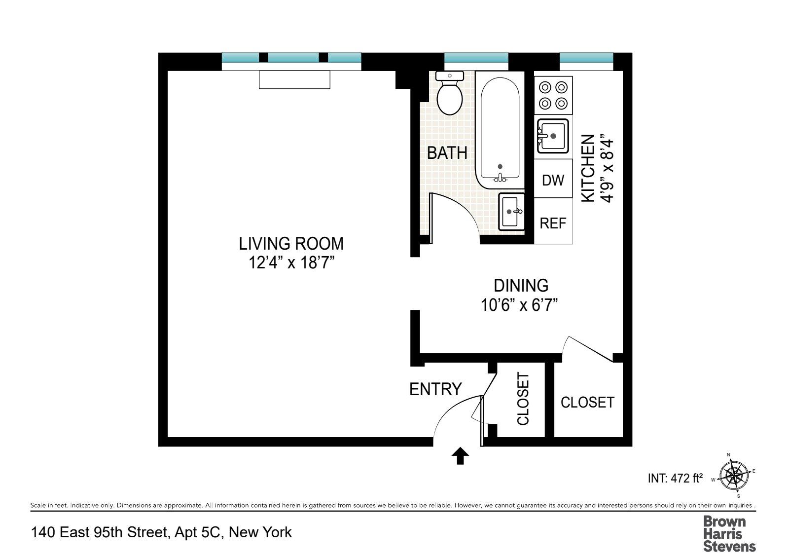 140 East 95th Street 5C Carnegie Hill New York NY 10128