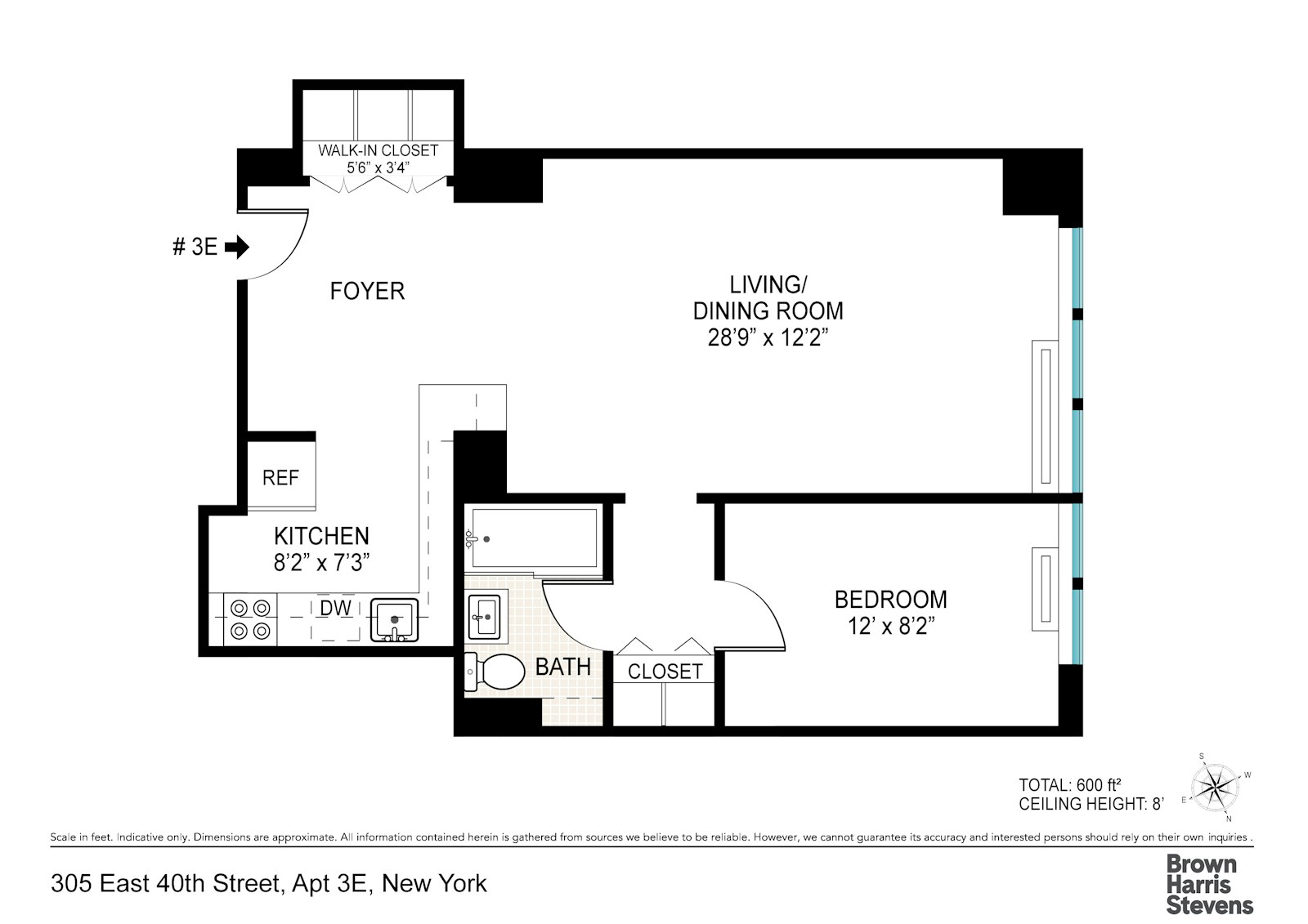 305 East 40th Street 3E Tudor City New York NY 10016