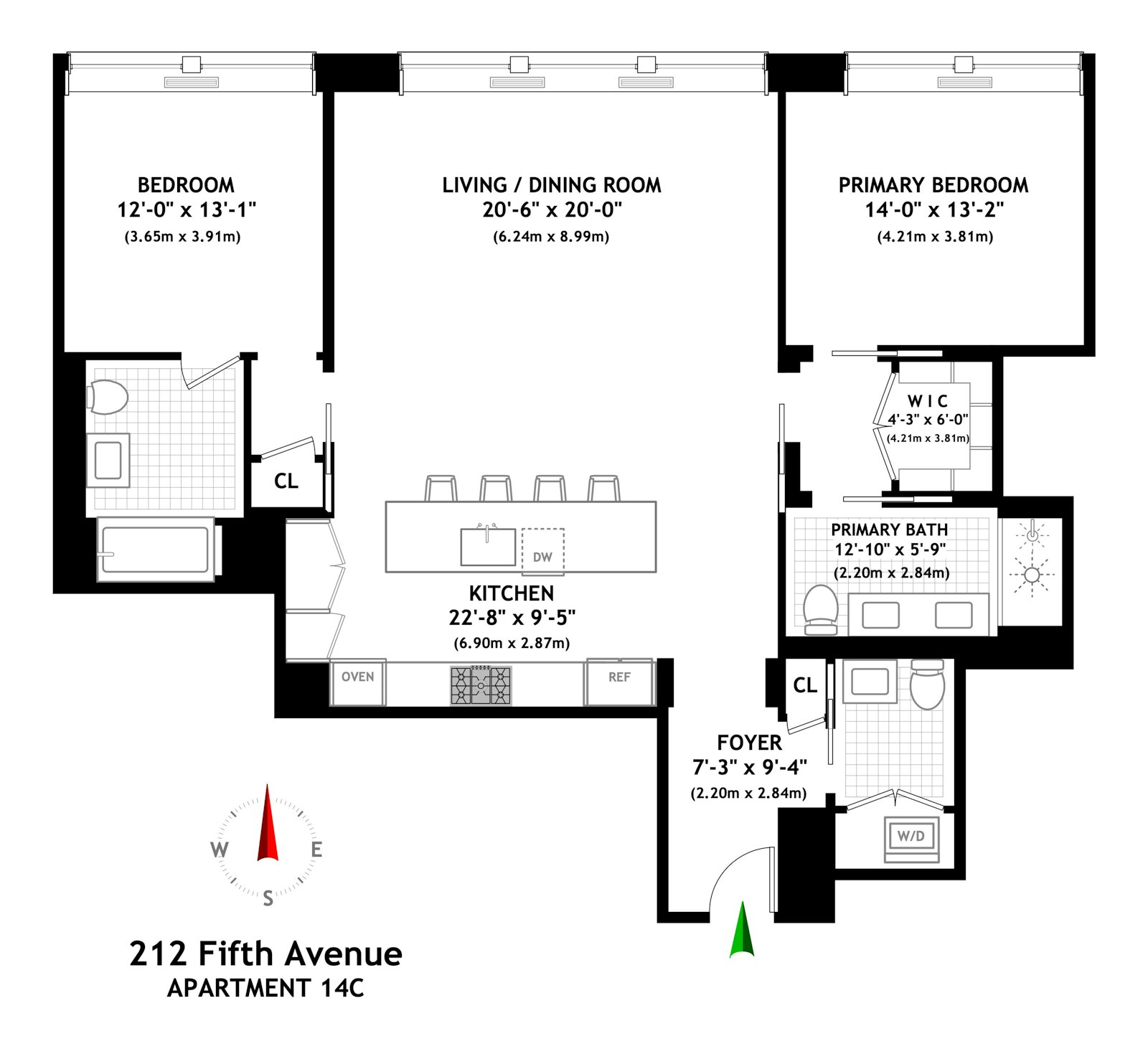 212 Fifth Avenue 14C NoMad New York NY 10010