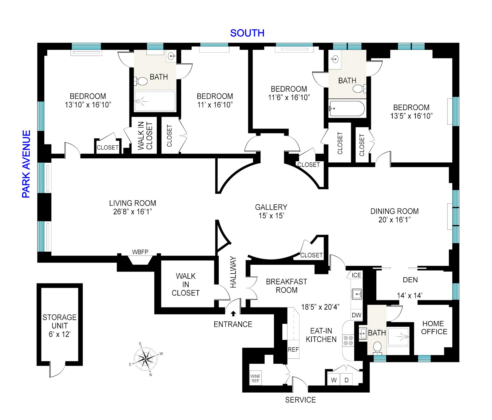 580 Park Avenue 2A Upper East Side New York NY 10065