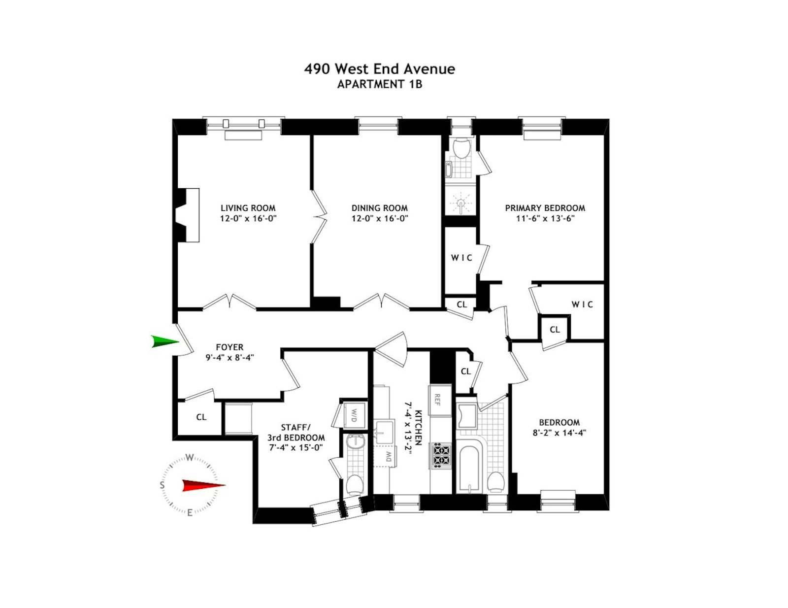 490 West End Avenue Upper West Side New York NY 10024