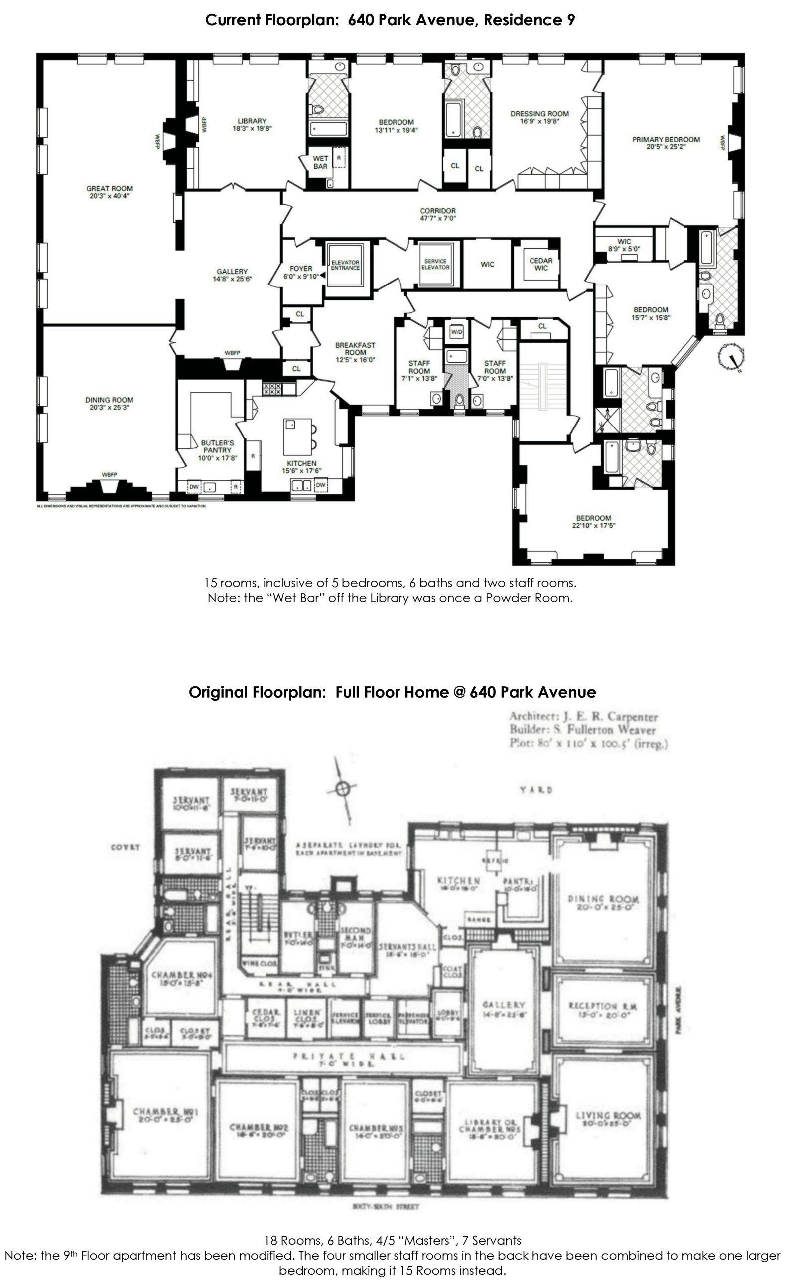 640 Park Avenue 9THFLOOR Upper East Side New York NY 10065