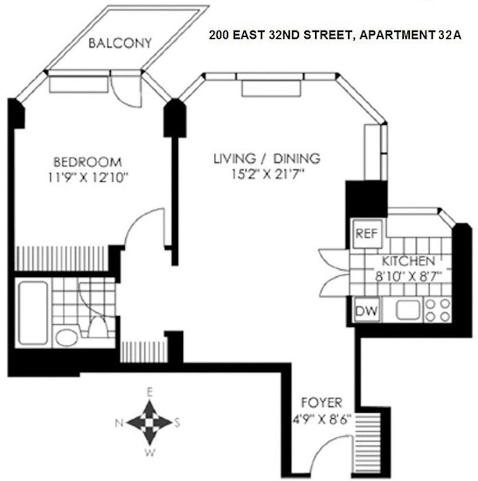 200 East 32nd Street 32A Kips Bay New York NY 10016