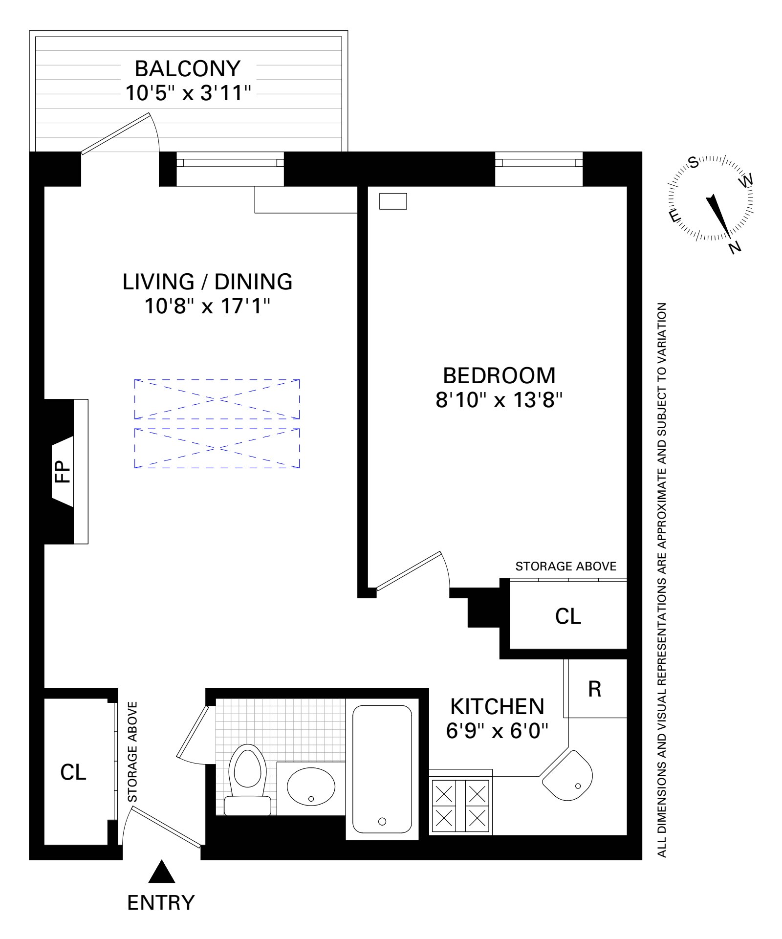 304 West 88th Street 4C Upper West Side New York NY 10024