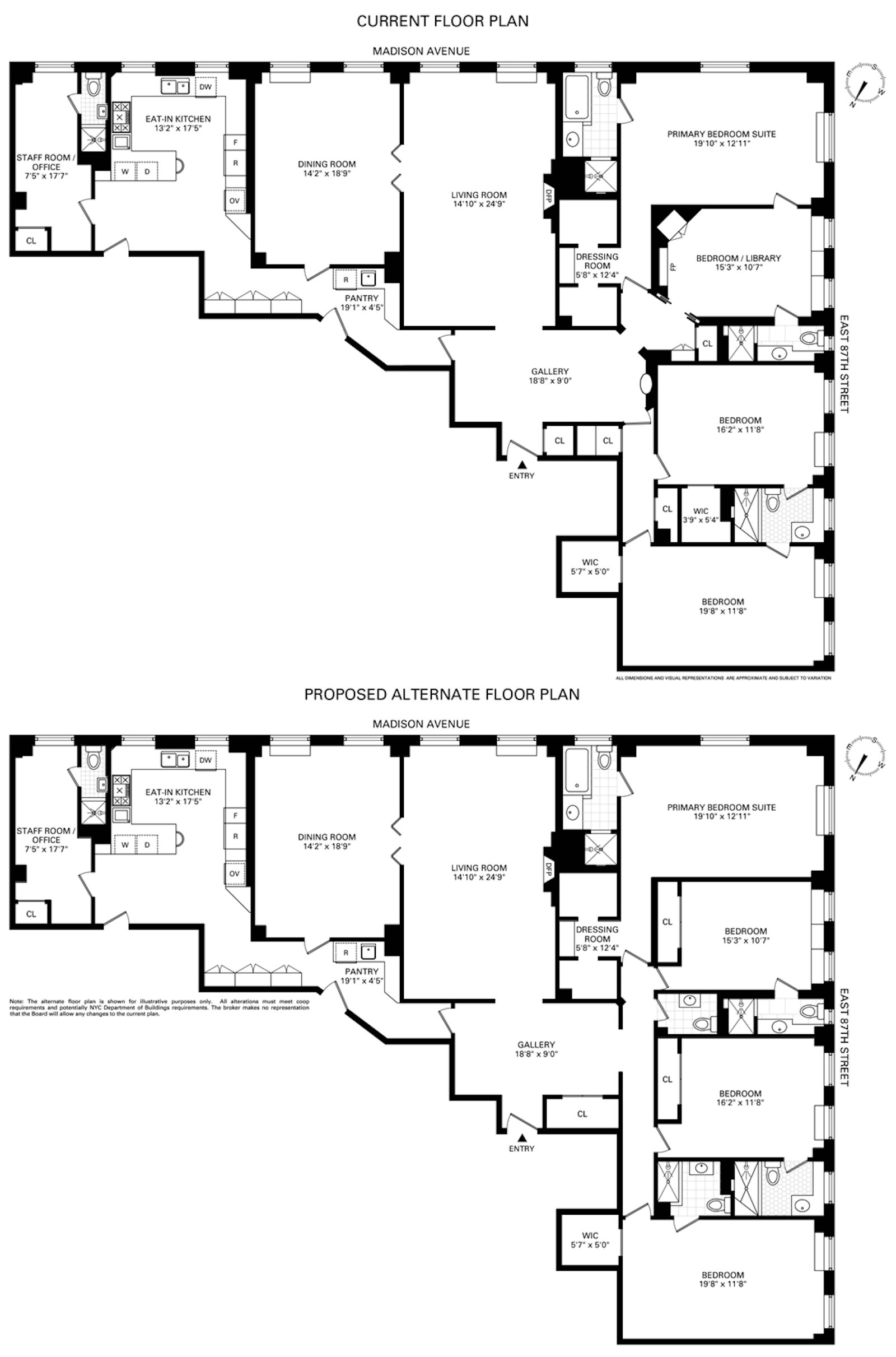 21 East 87th Street 6B Carnegie Hill New York NY 10128