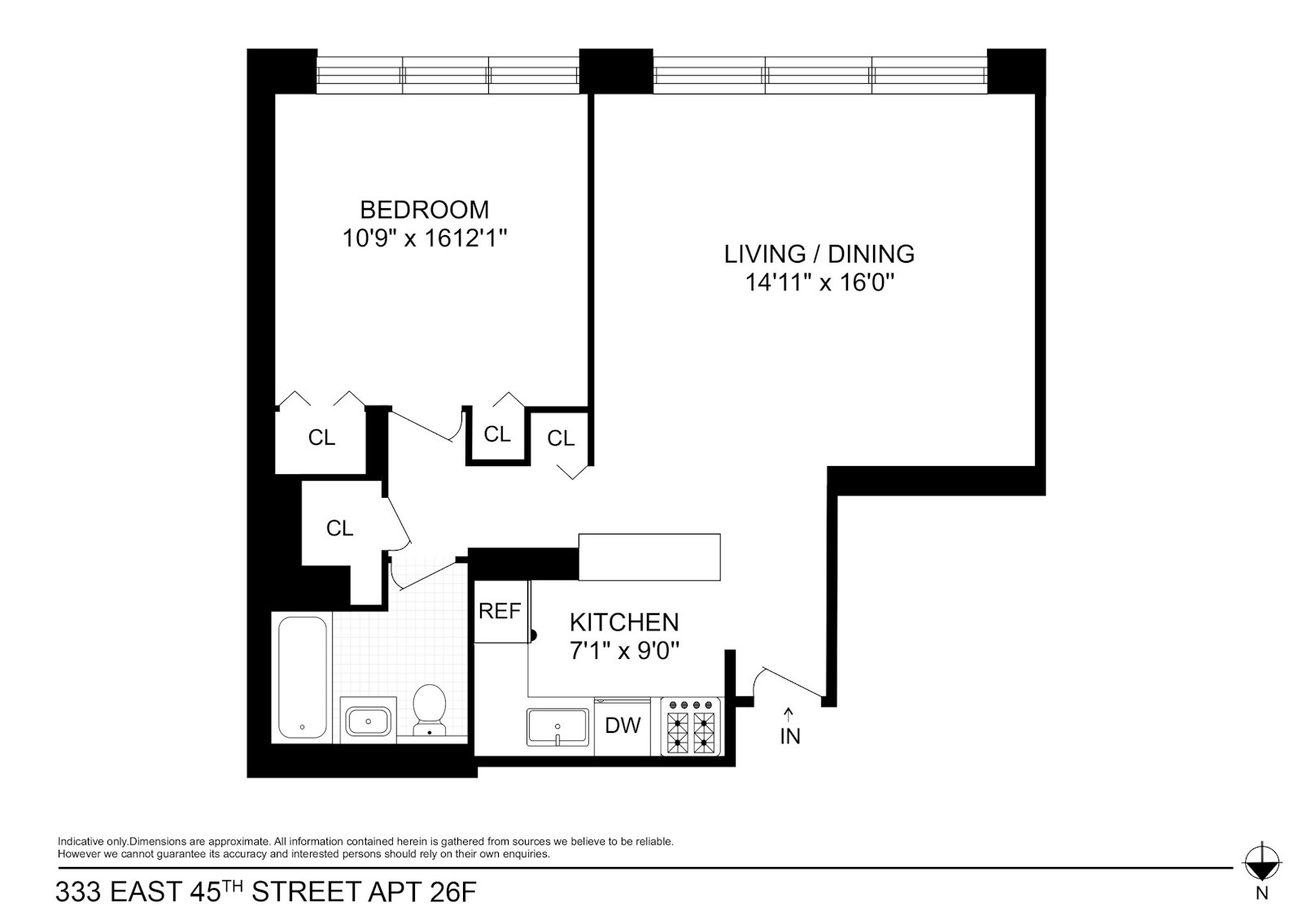 333 East 45th Street 26F Turtle Bay New York NY 10017