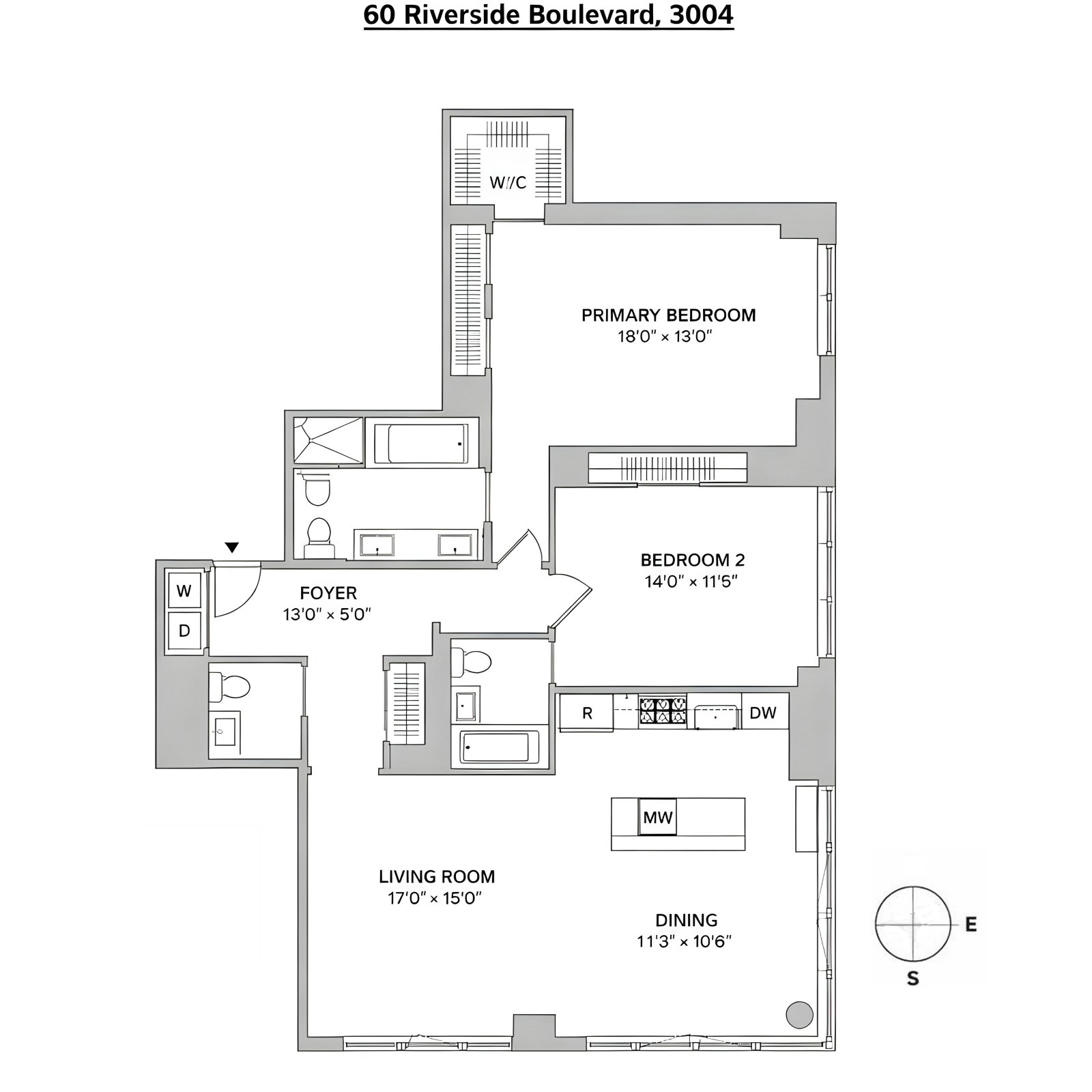 60 Riverside Blvd. 3004 Lincoln Square New York NY 10069