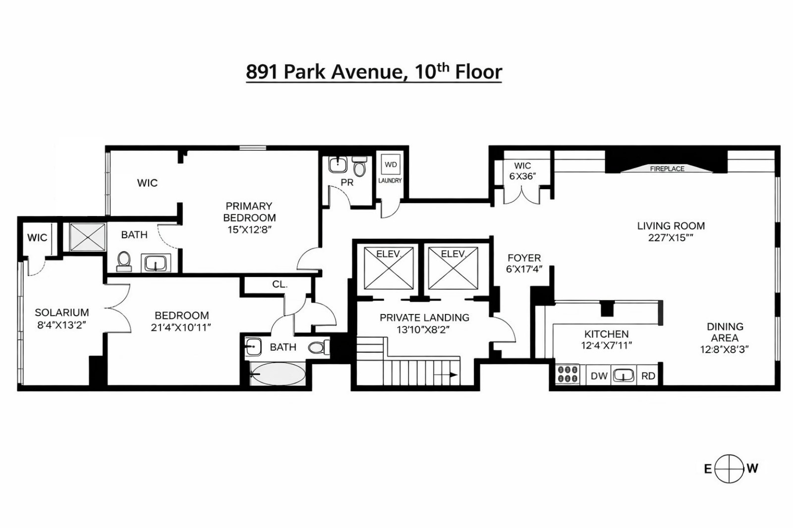 891 Park Avenue FLR10 Upper East Side New York NY 10075