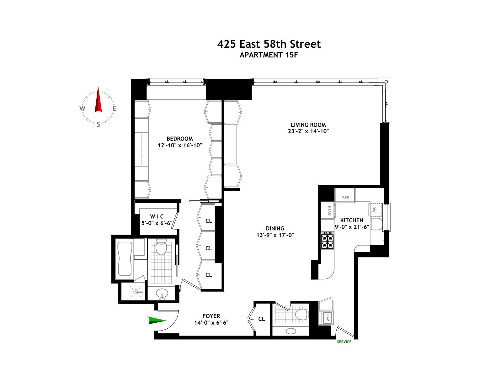 425 East 58th Street 15F Sutton Place New York NY 10022