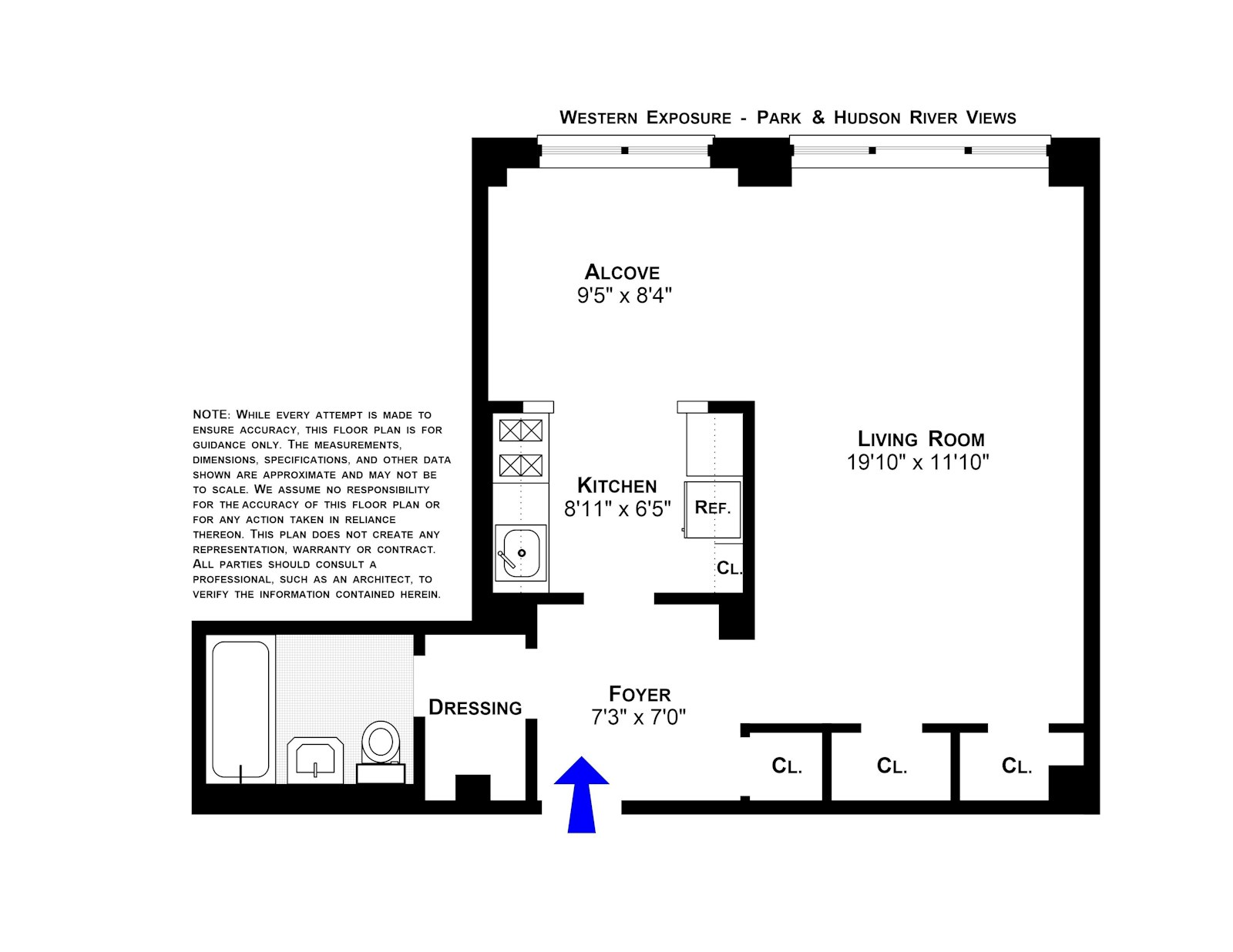 11 Riverside Drive 6HW Upper West Side New York NY 10023