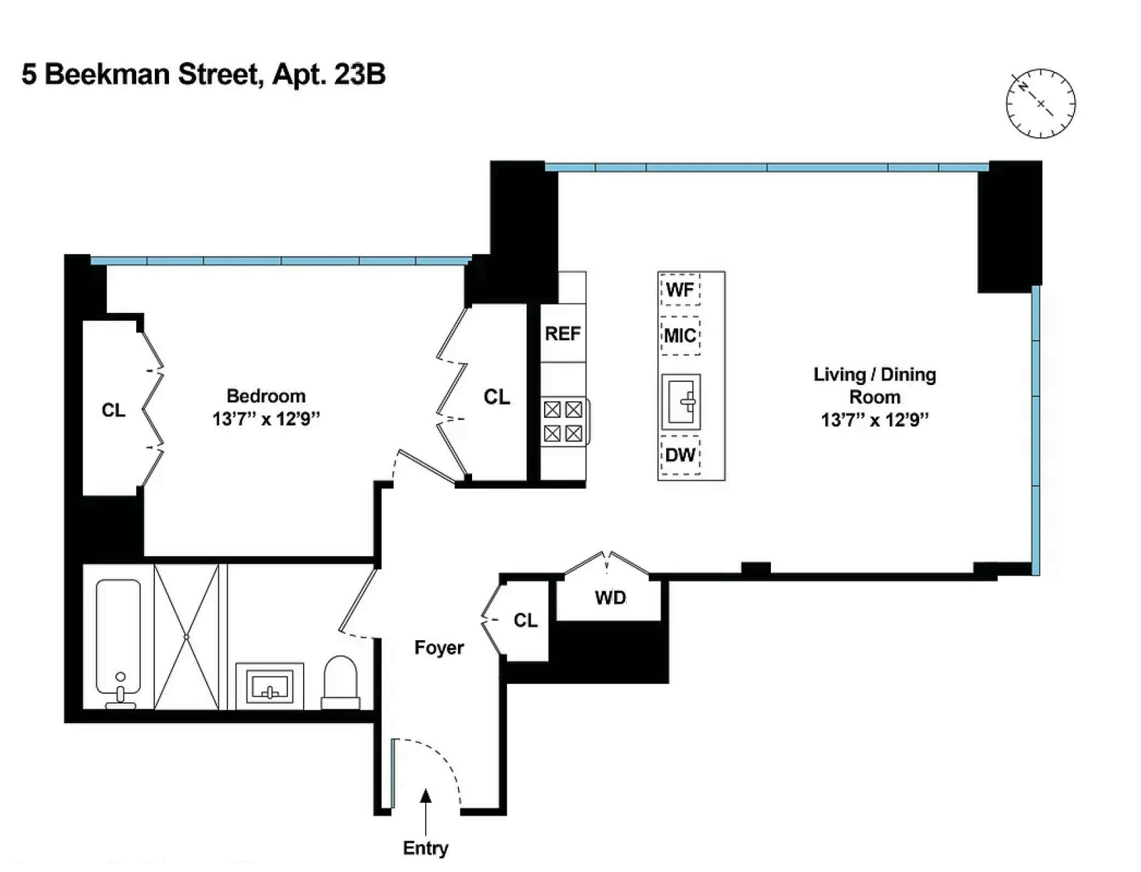 5 Beekman Street 23B Seaport District New York NY 10038
