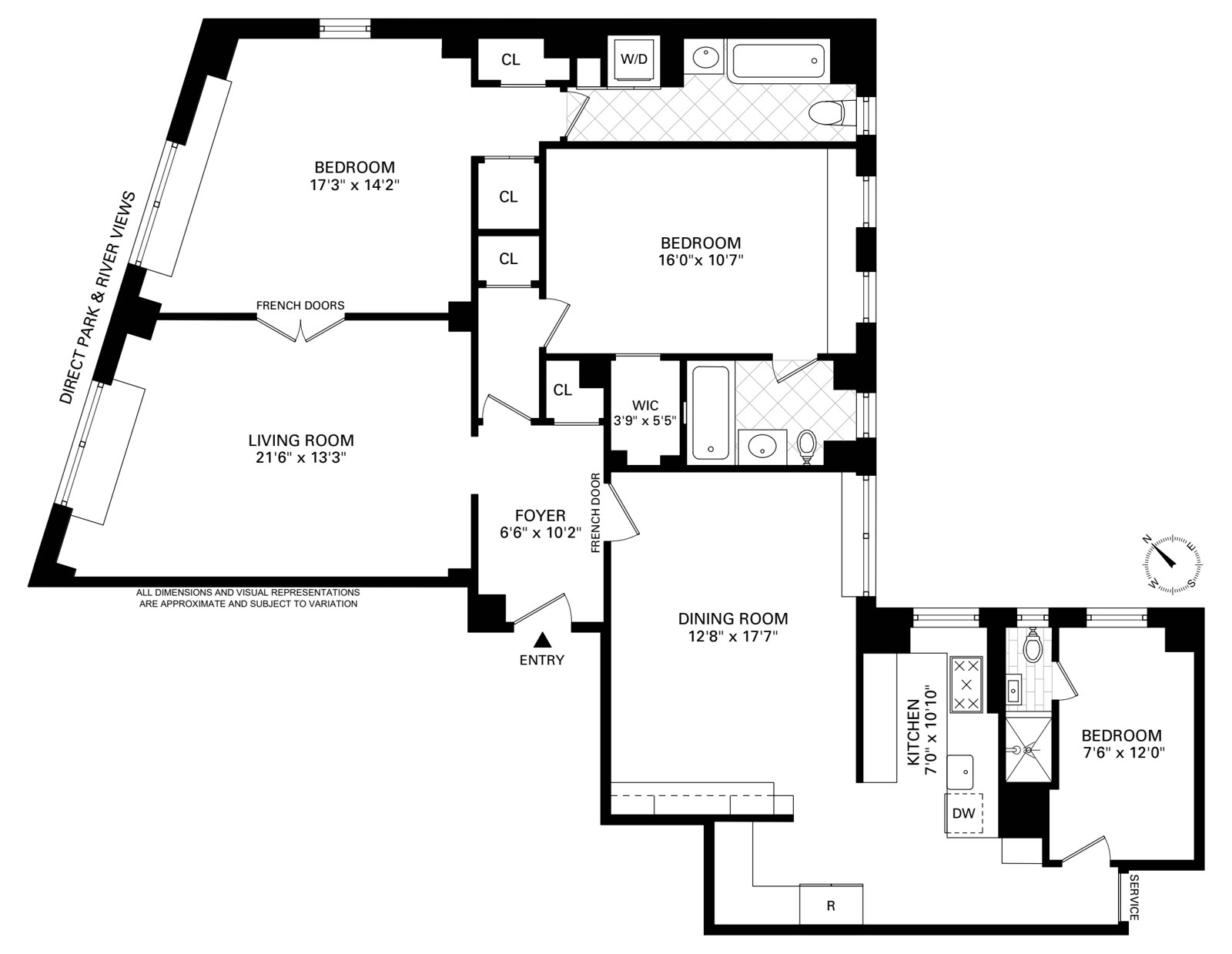370 Riverside Drive 5A Upper West Side New York NY 10025