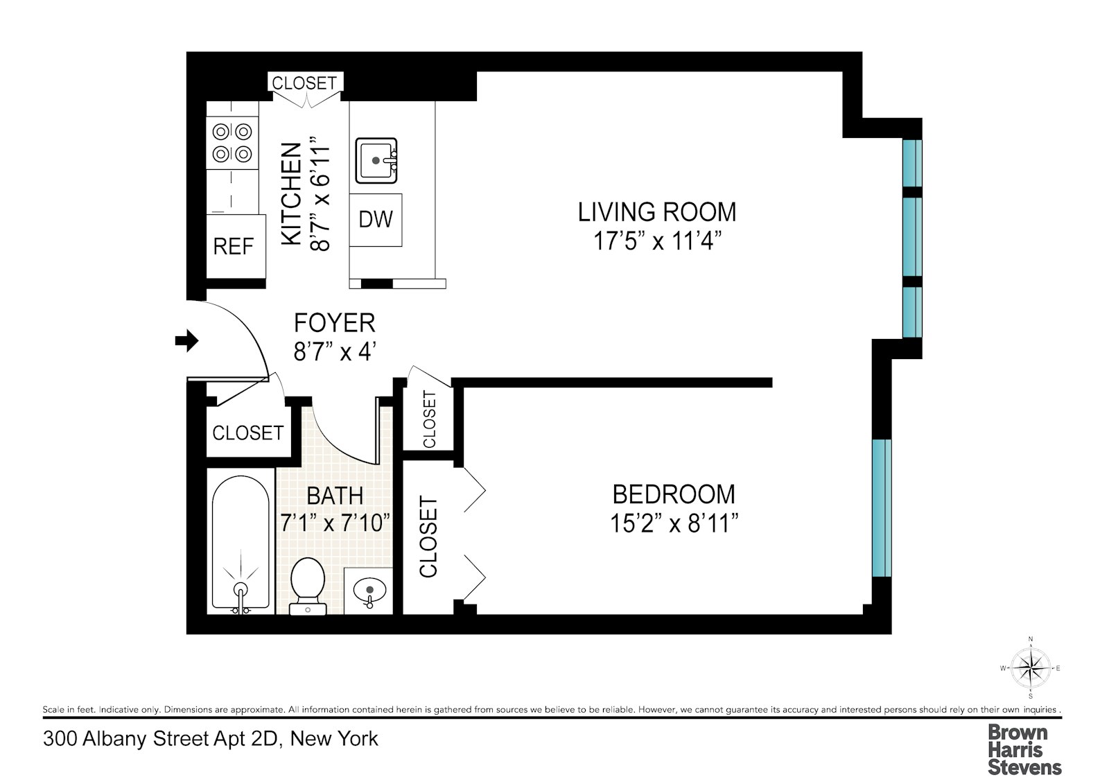 300 Albany Street 2D Battery Park City New York NY 10280