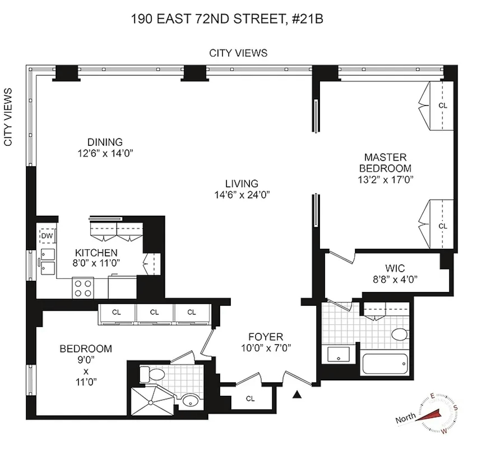 190 East 72nd Street 21B Upper East Side New York NY 10021