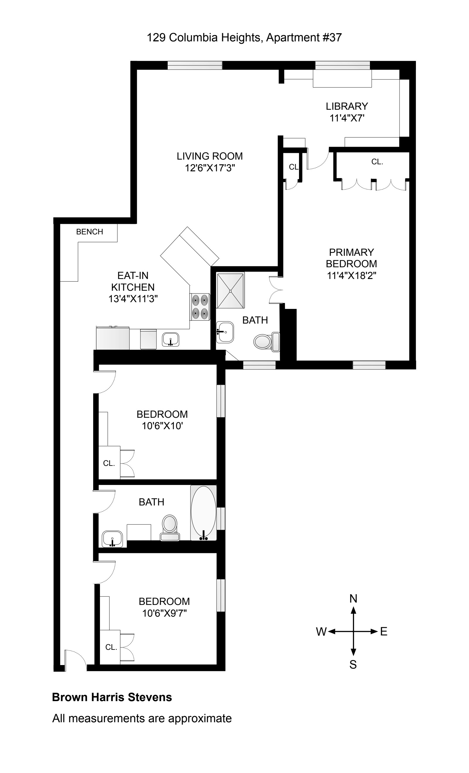 129 Columbia Heights 37 Brooklyn Heights Brooklyn NY 11201