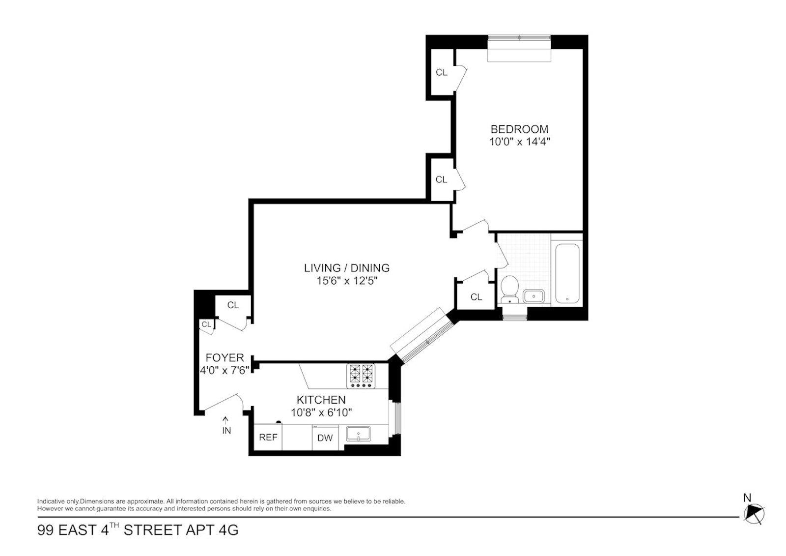 99 East 4th Street 4G E. Greenwich Village New York NY 10003