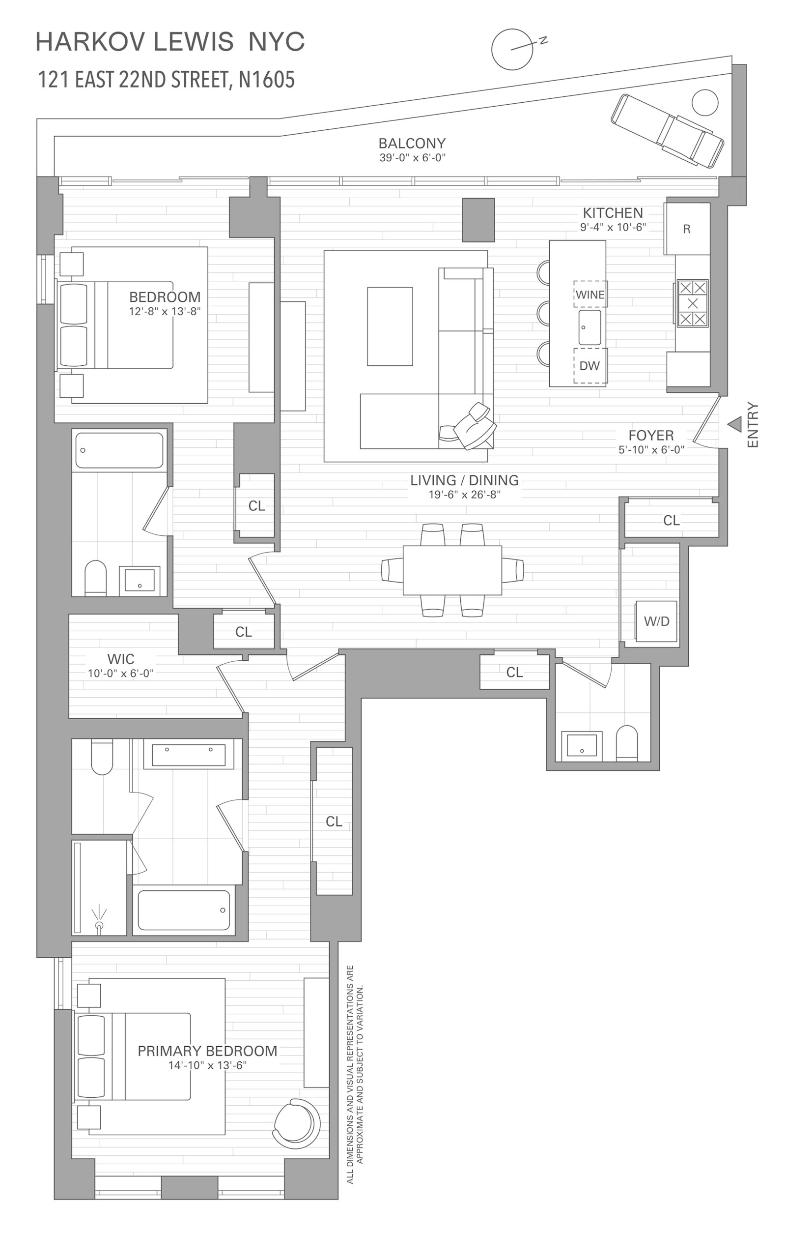 121 East 22nd Street N1605 Gramercy Park New York NY 10010