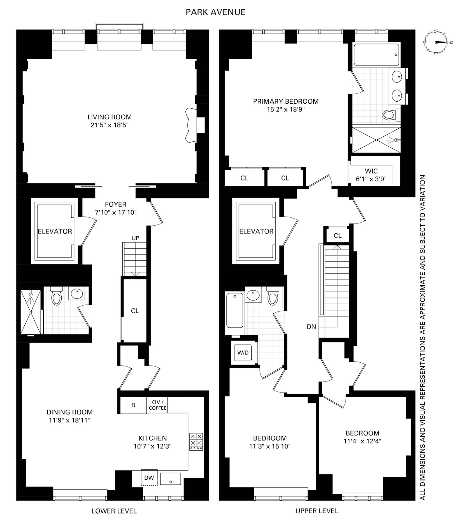 985 Park Avenue 4/5 Upper East Side New York NY 10028