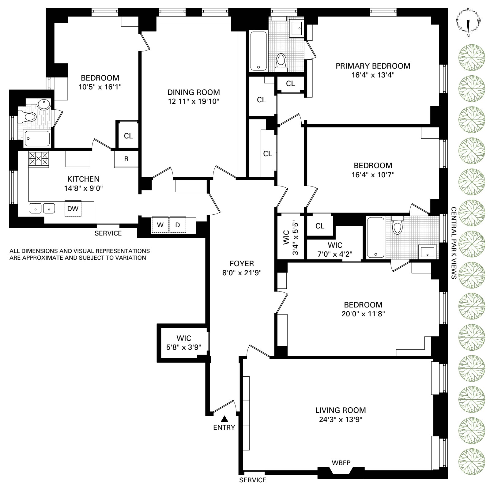 1165 Fifth Avenue 7A Upper East Side New York NY 10029