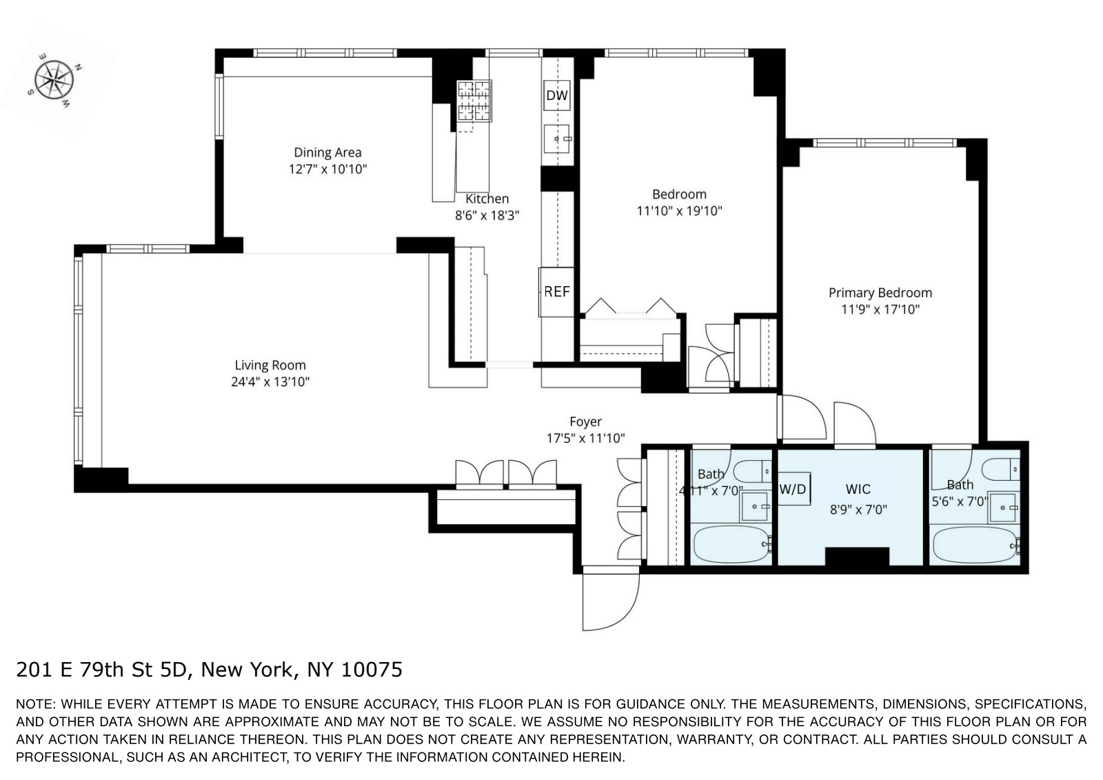 201 East 79th Street 5D Upper East Side New York NY 10075