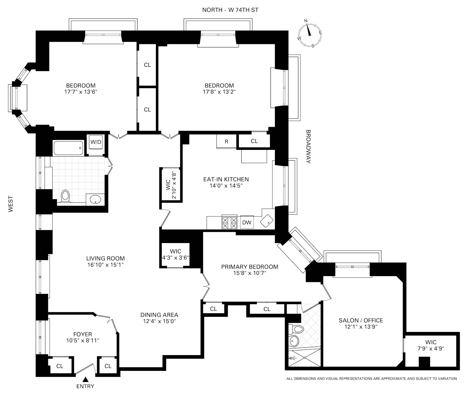 2109 Broadway 8144 Upper West Side New York NY 10023