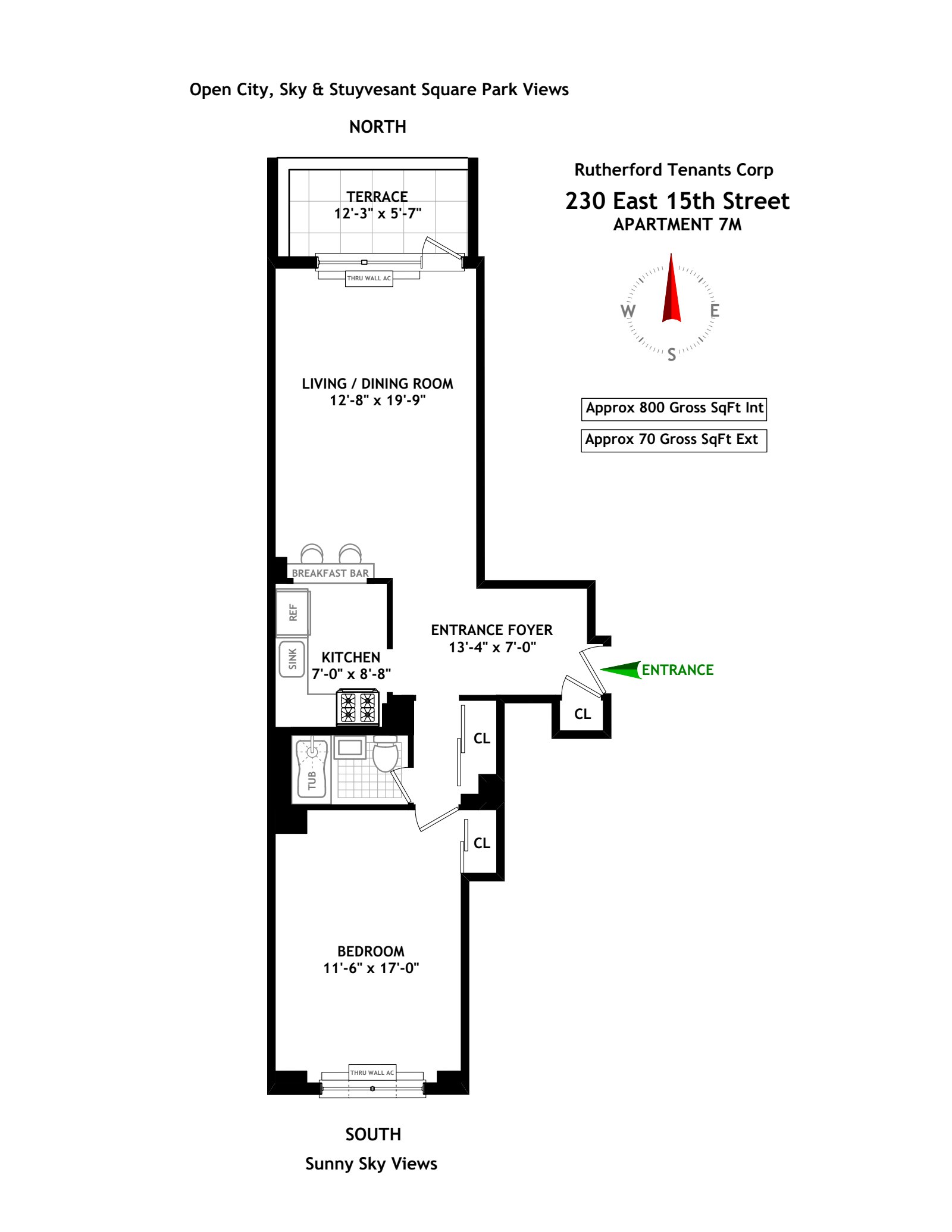 230 East 15th Street 7M Gramercy Park New York NY 10003