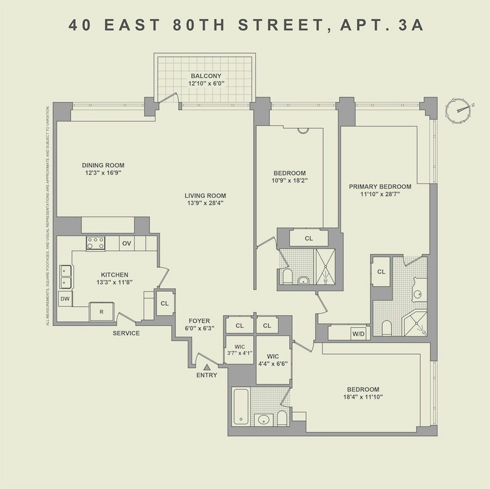 40 East 80th Street 3A Upper East Side New York NY 10075