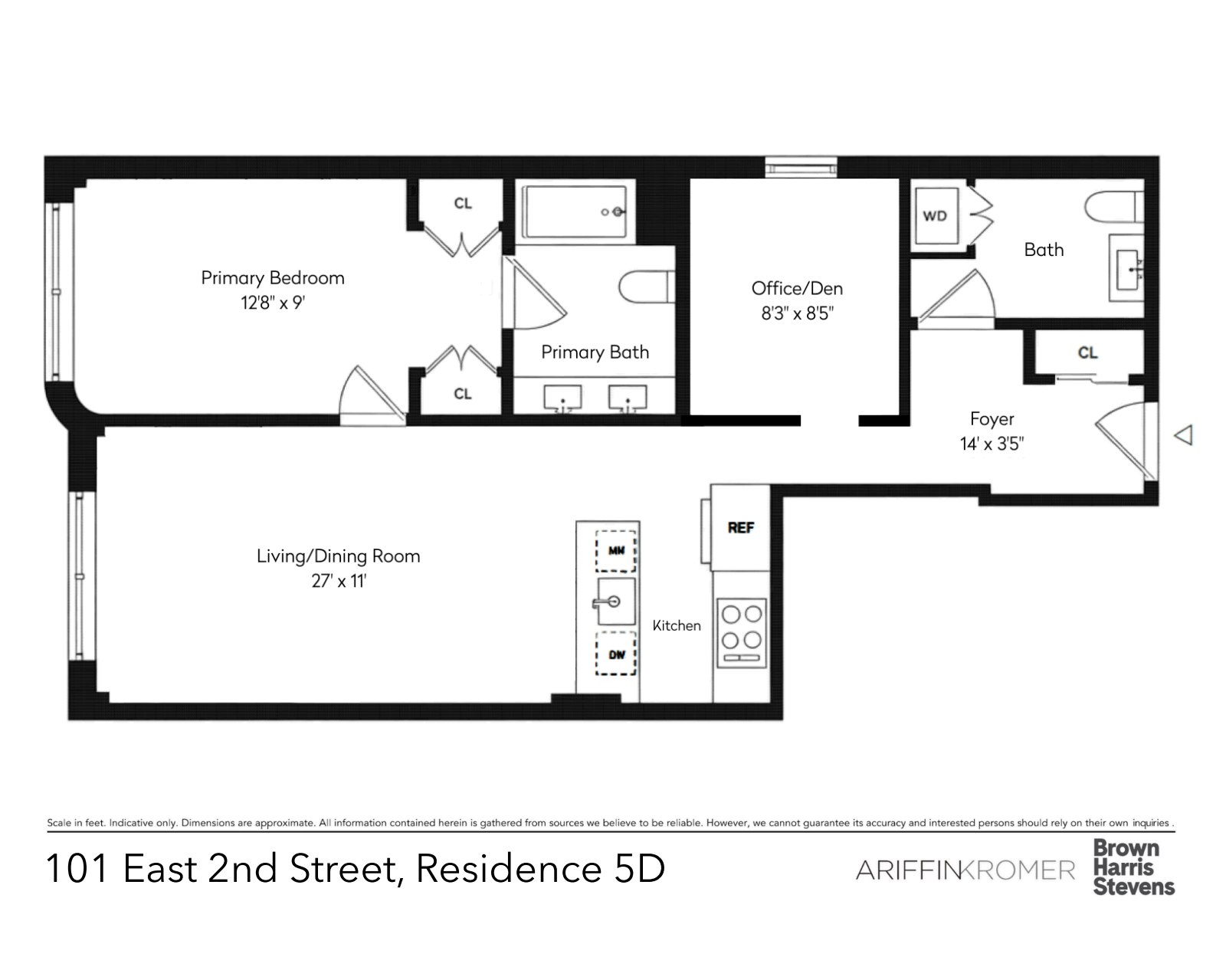 101 East 2nd Street E. Greenwich Village New York NY 10009