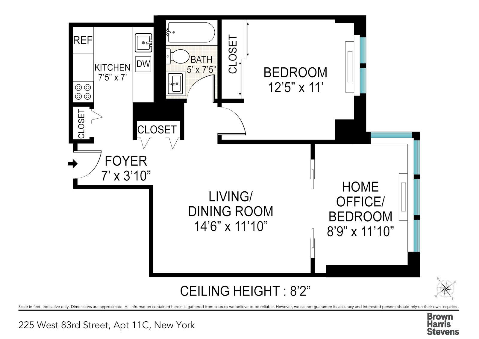 225 West 83rd Street 11C Upper West Side New York NY 10024