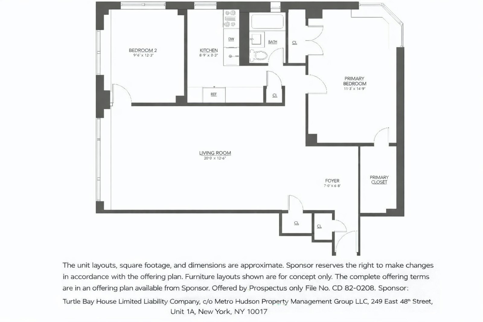 249 East 48th Street 11B Turtle Bay New York NY 10017