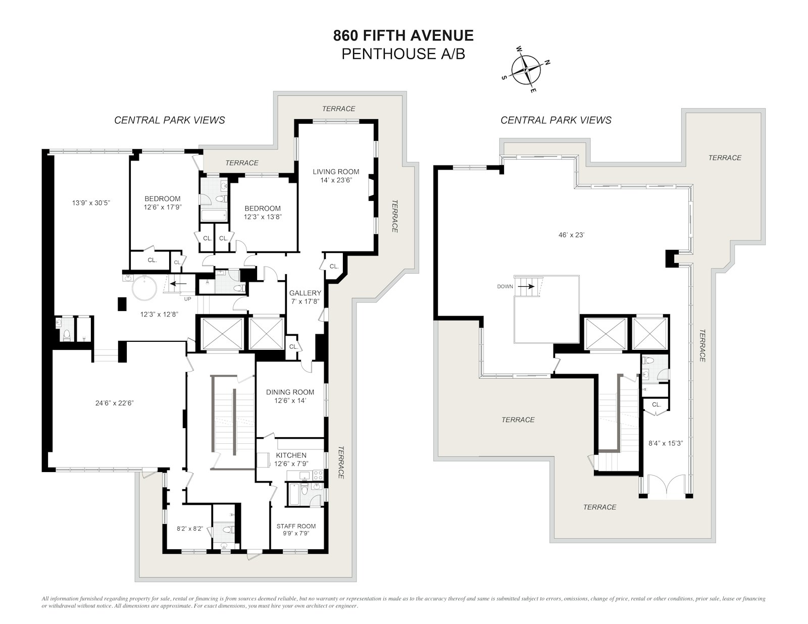 860 Fifth Avenue PHAB Upper East Side New York NY 10065