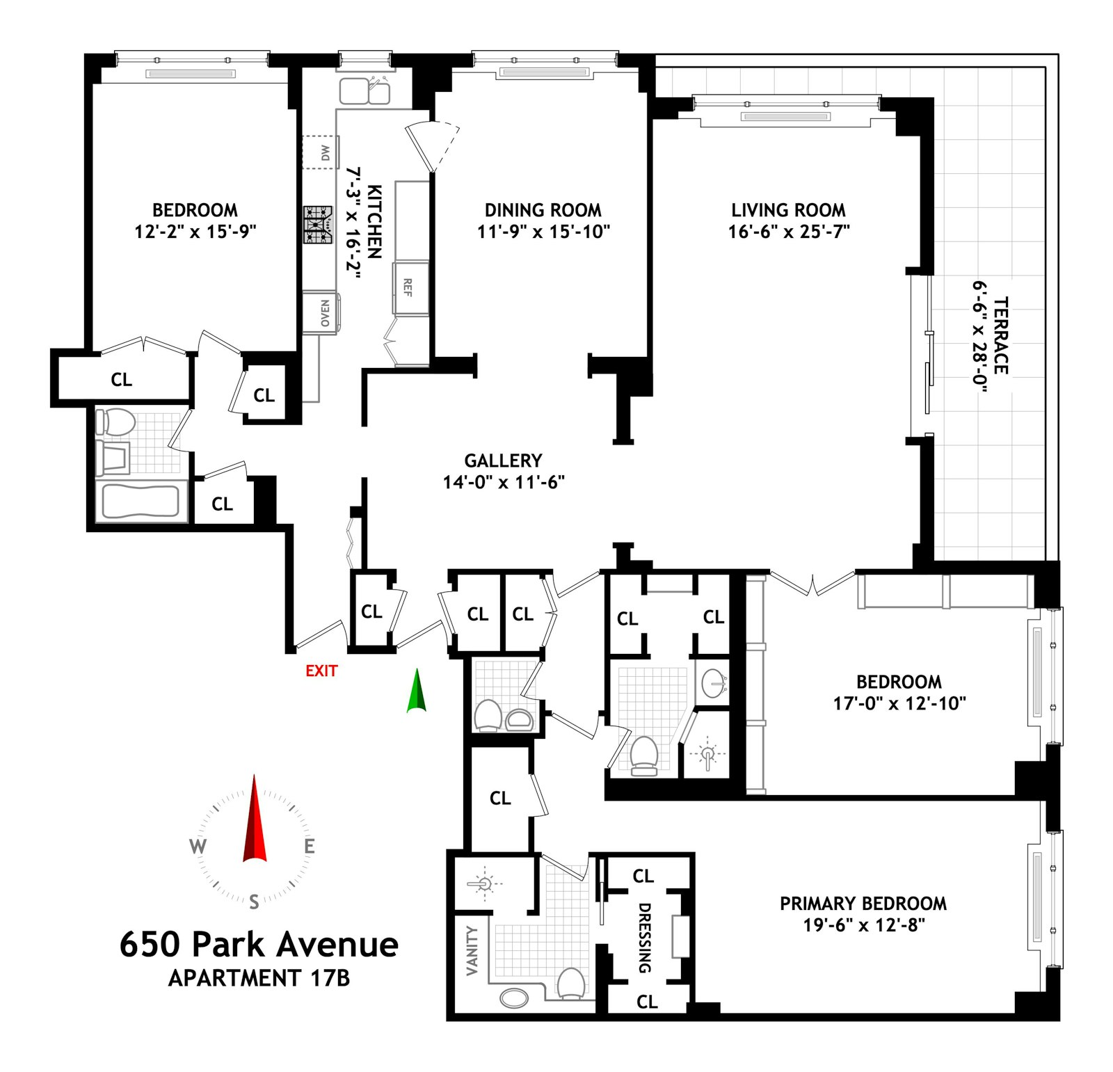 650 Park Avenue 17B Upper East Side New York NY 10065