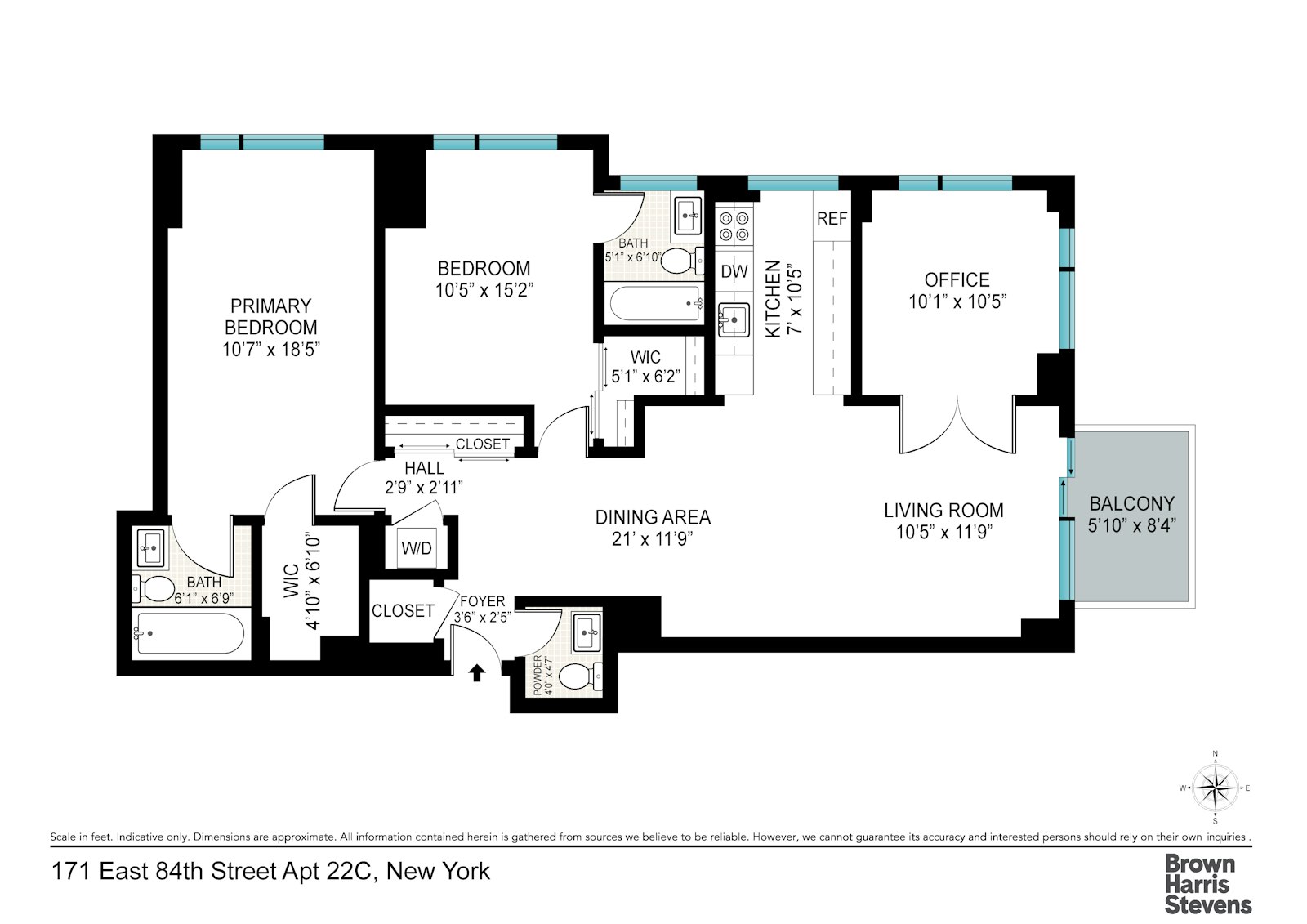 171 East 84th Street 22C Upper East Side New York NY 10028