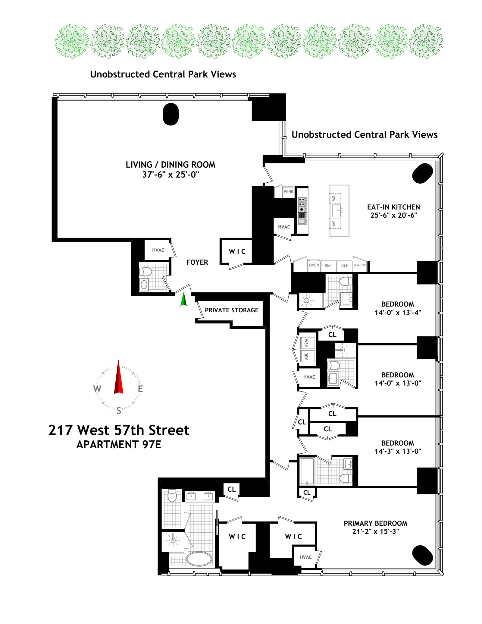 217 West 57th Street 97E Midtown West New York NY 10019