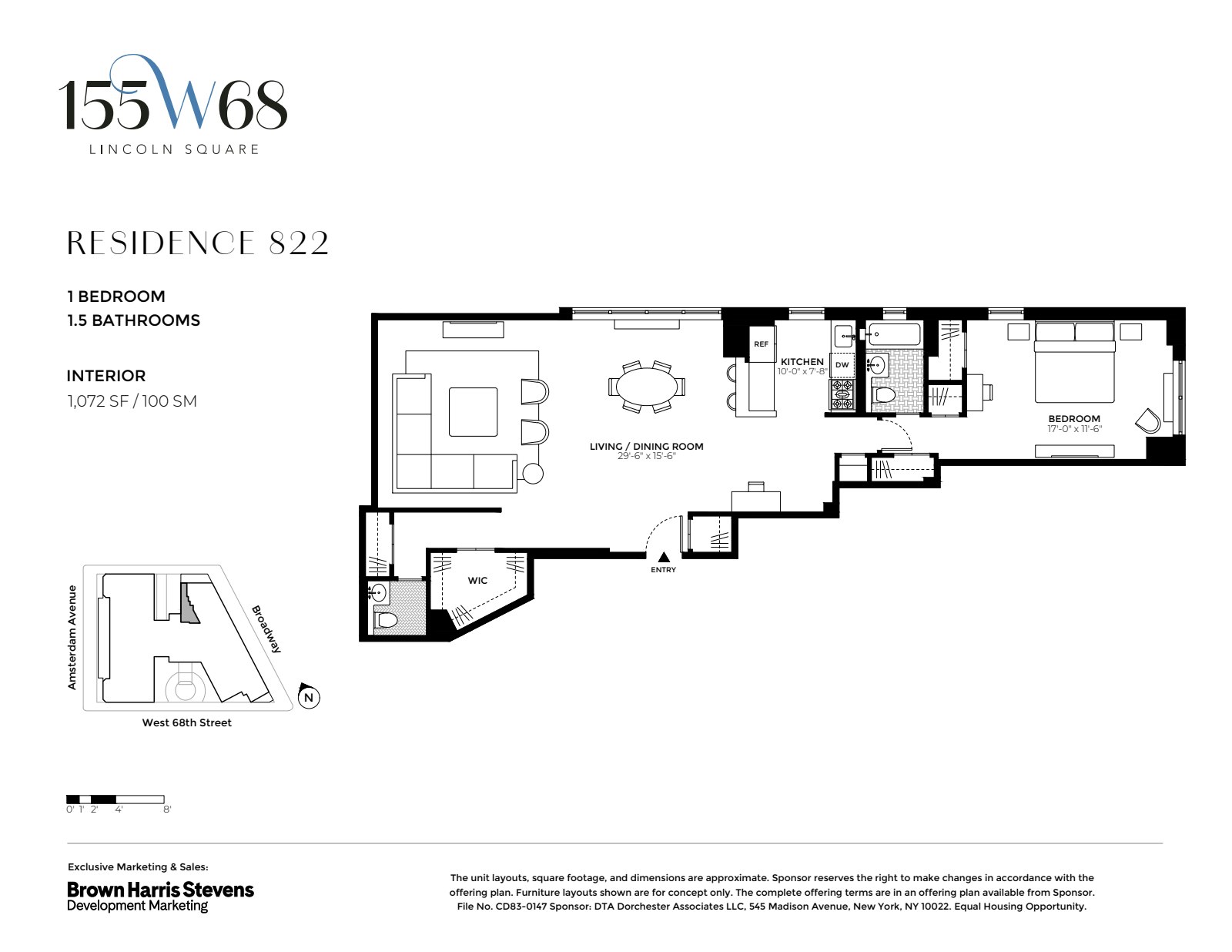 155 West 68th Street 822 Lincoln Square New York NY 10023