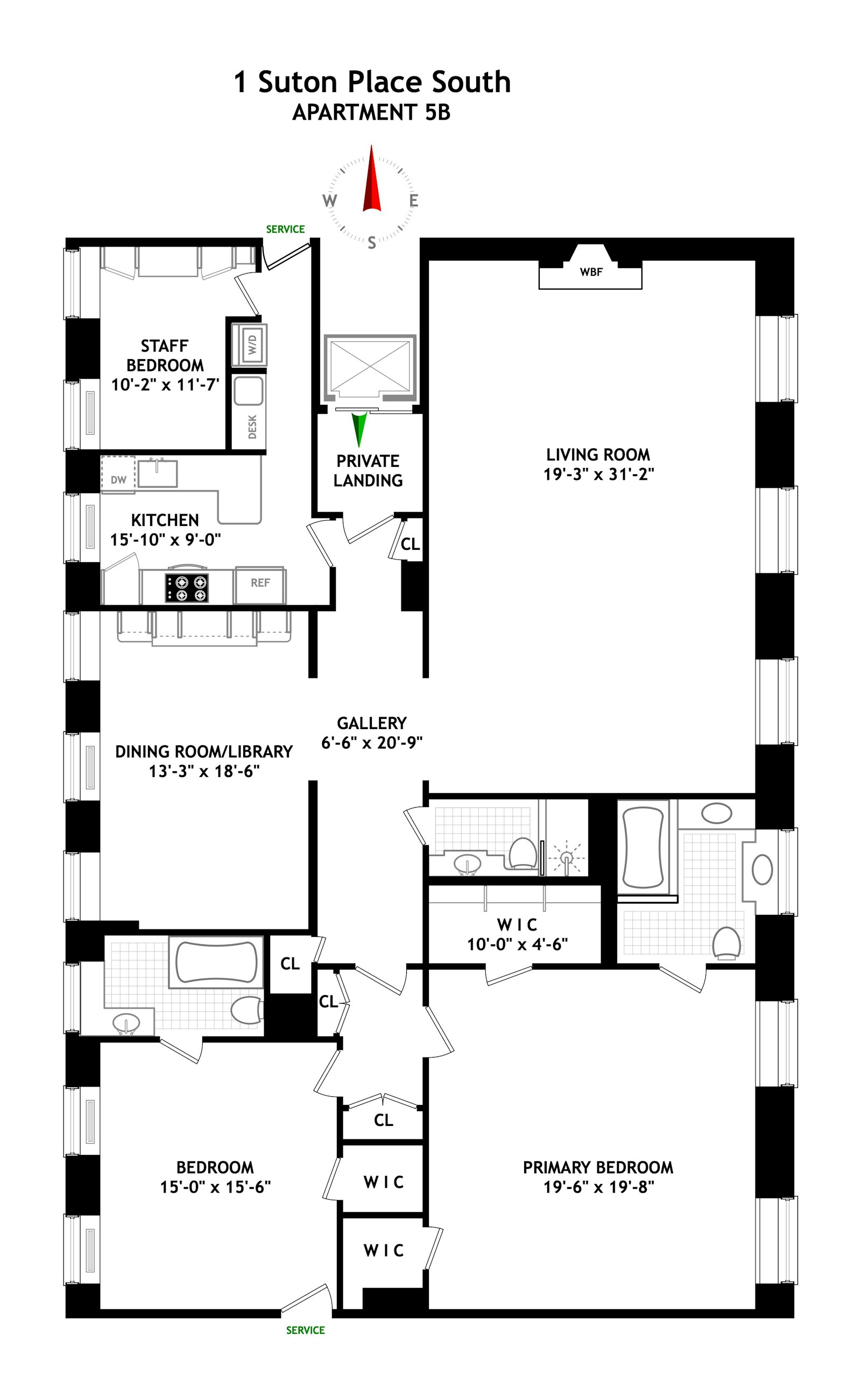 1 Sutton Place South 5B Sutton Place New York NY 10022