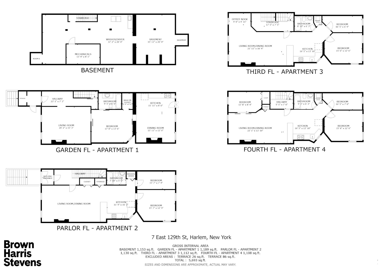 7 East 129th Street East Harlem New York NY 10035