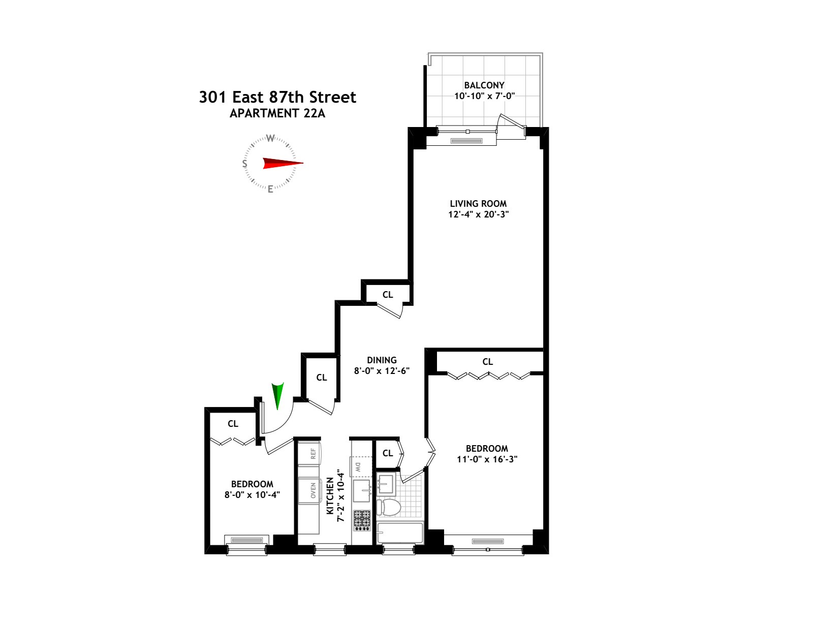 301 East 87th Street 22A Upper East Side New York NY 10128