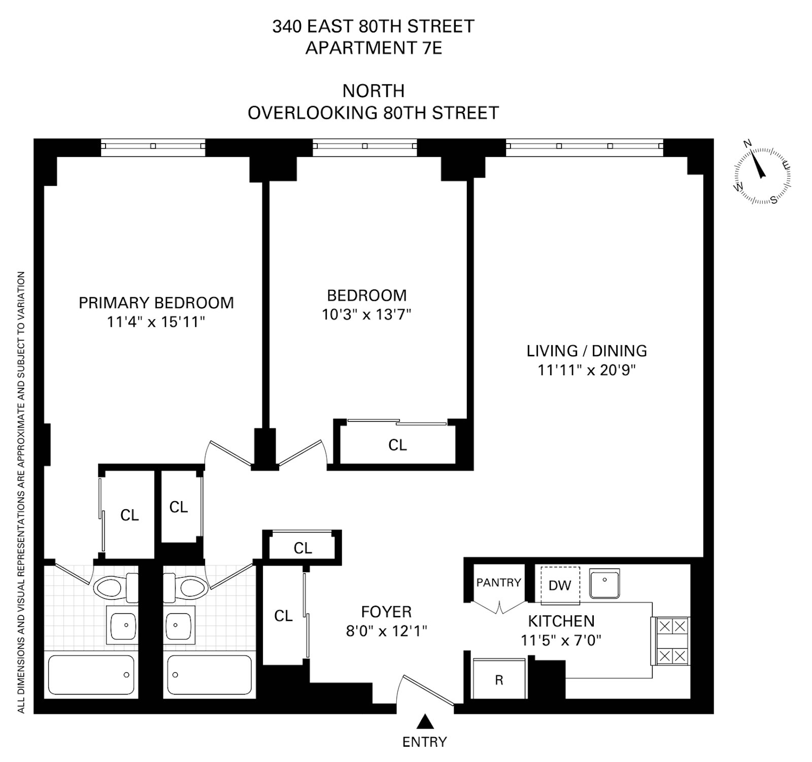 340 East 80th Street 7E Upper East Side New York NY 10075
