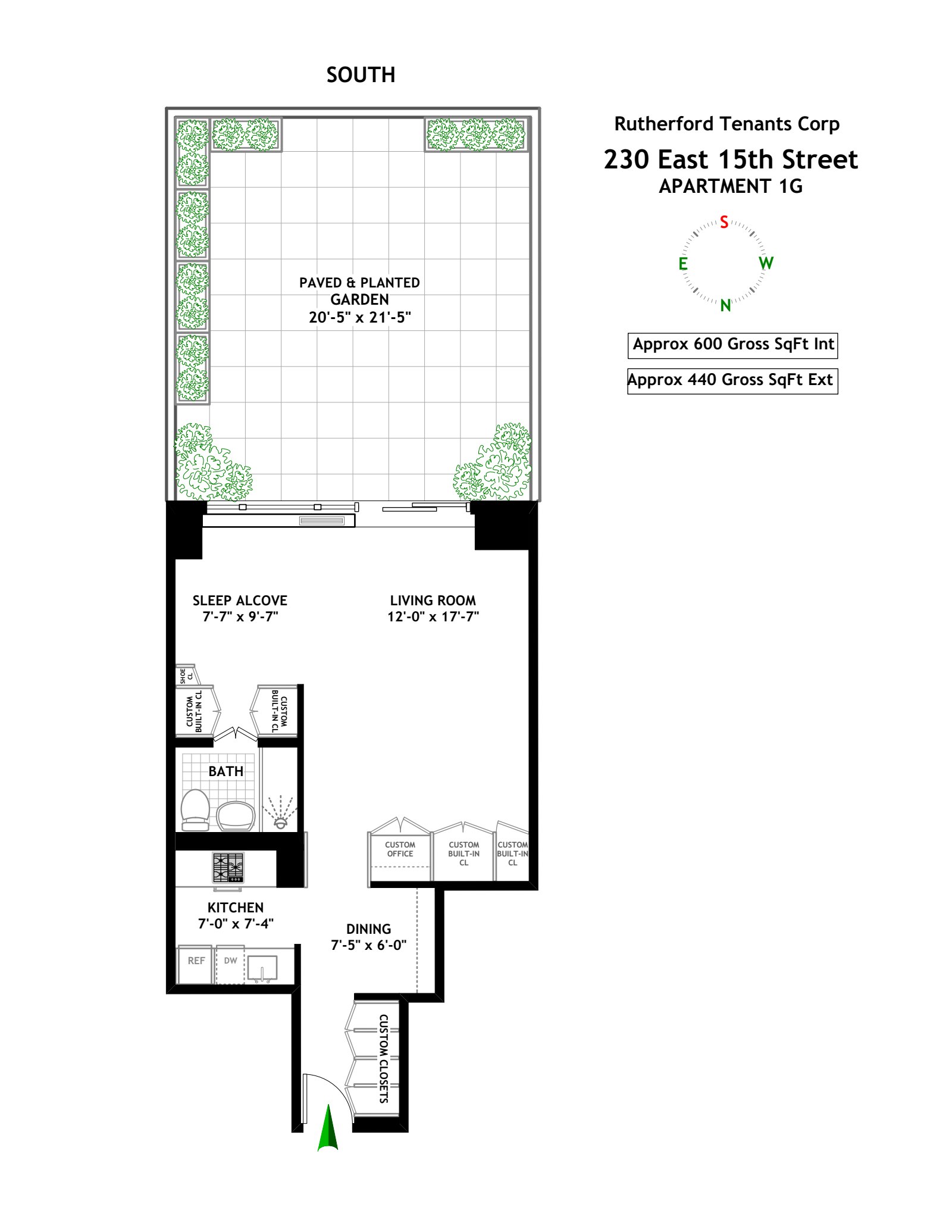 230 East 15th Street 1G Gramercy Park New York NY 10003