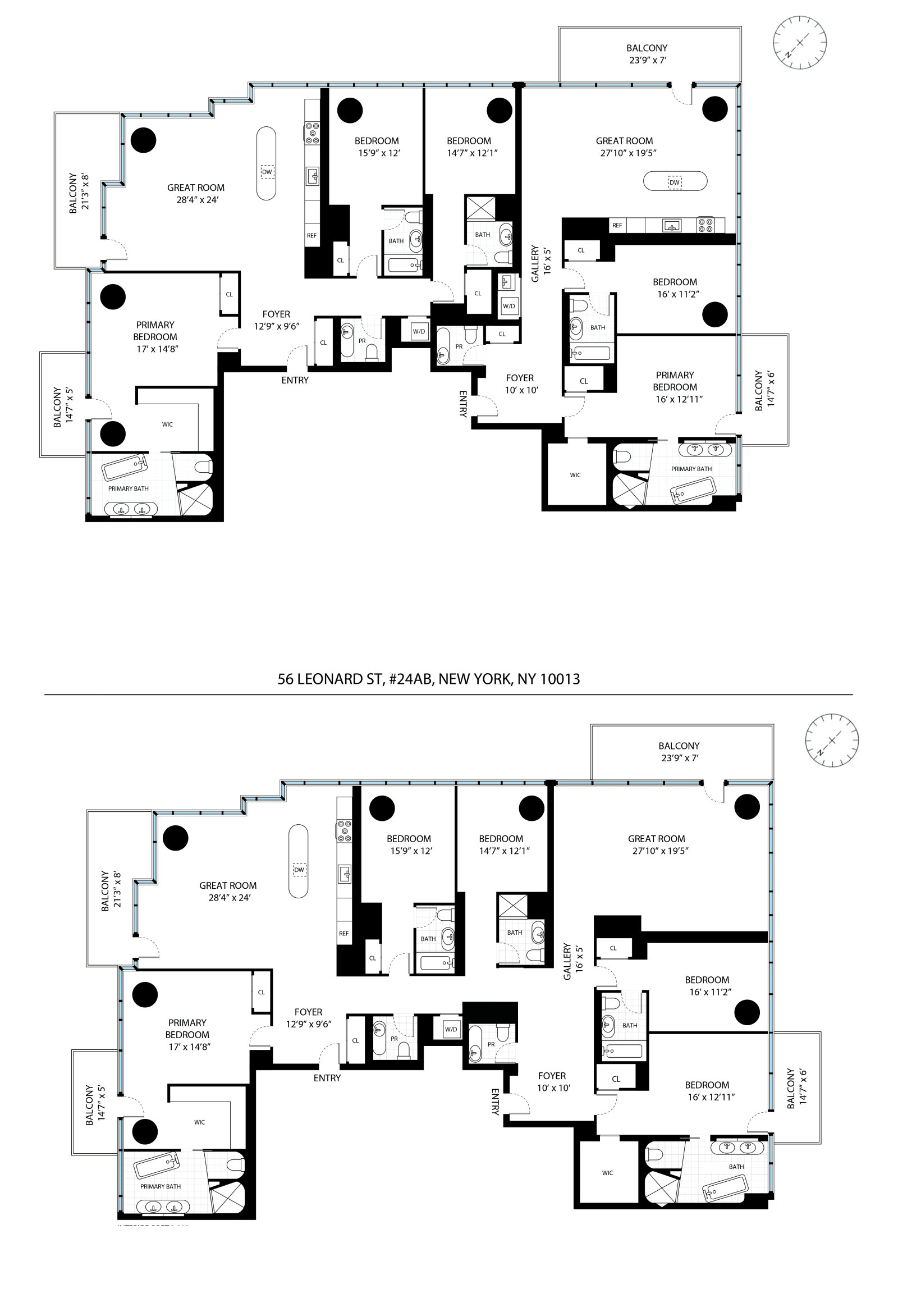 56 Leonard Street 24ABEAST Tribeca New York NY 10013