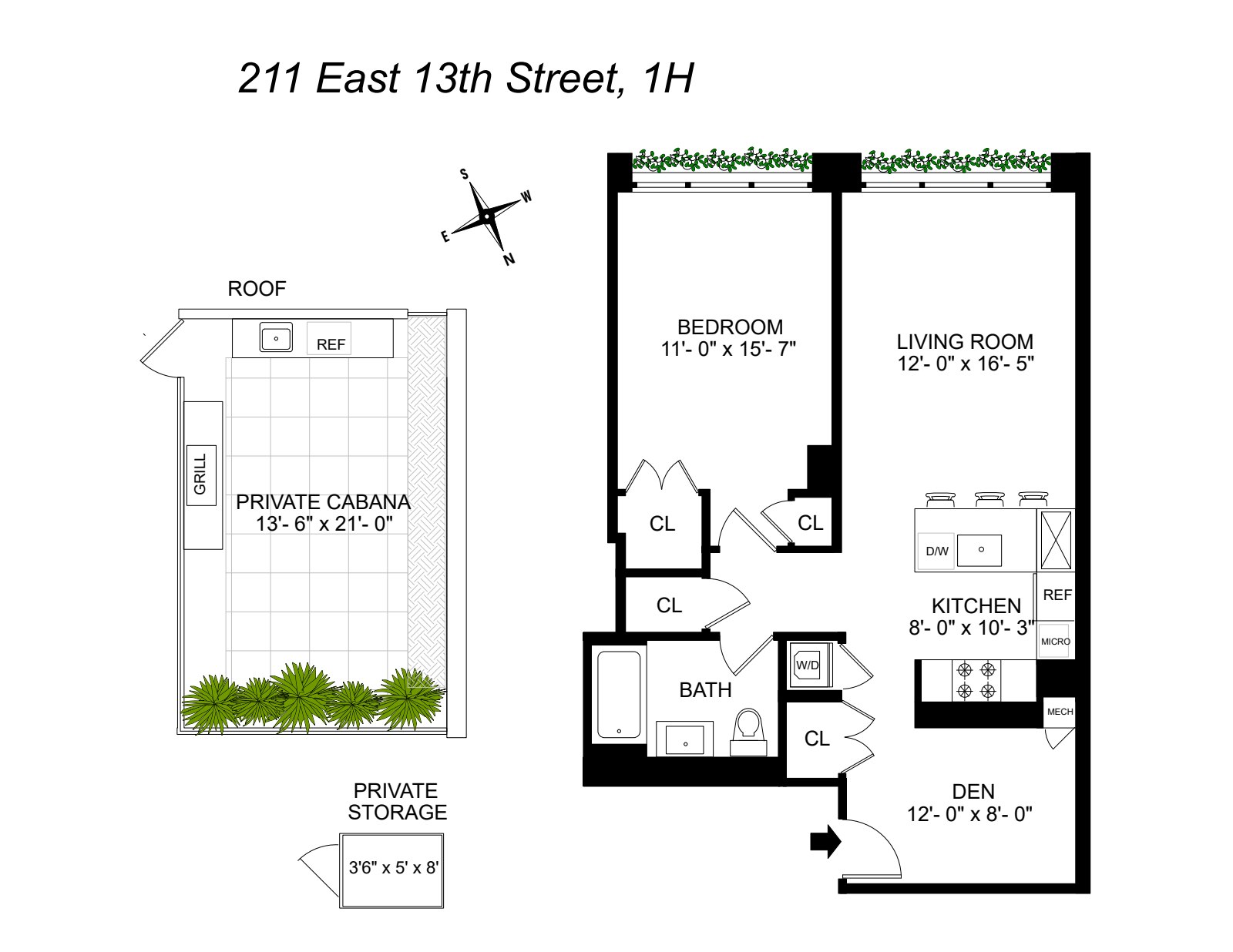 211 East 13th Street 1H E. Greenwich Village New York NY 10003