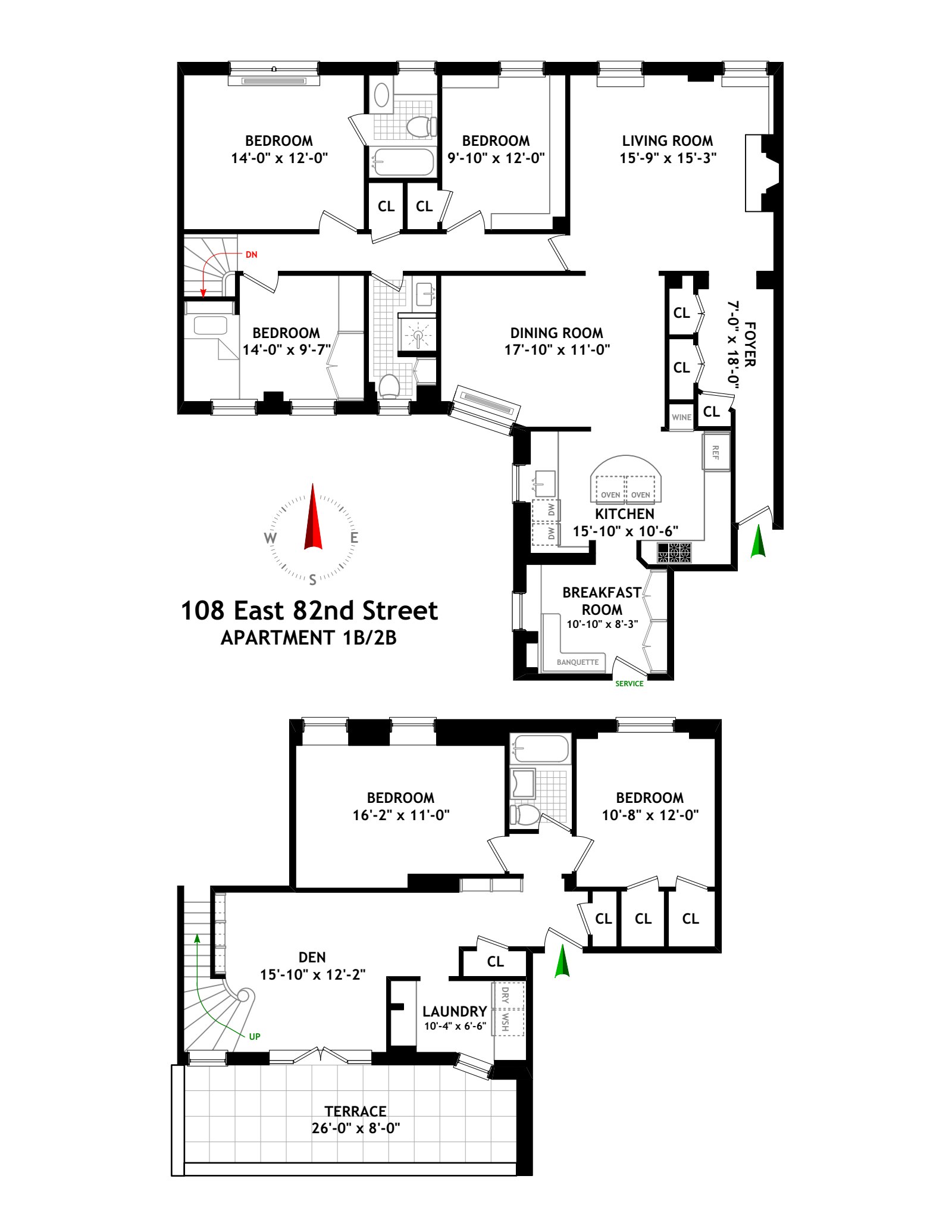 108 East 82nd Street 1B/2B Upper East Side New York NY 10028