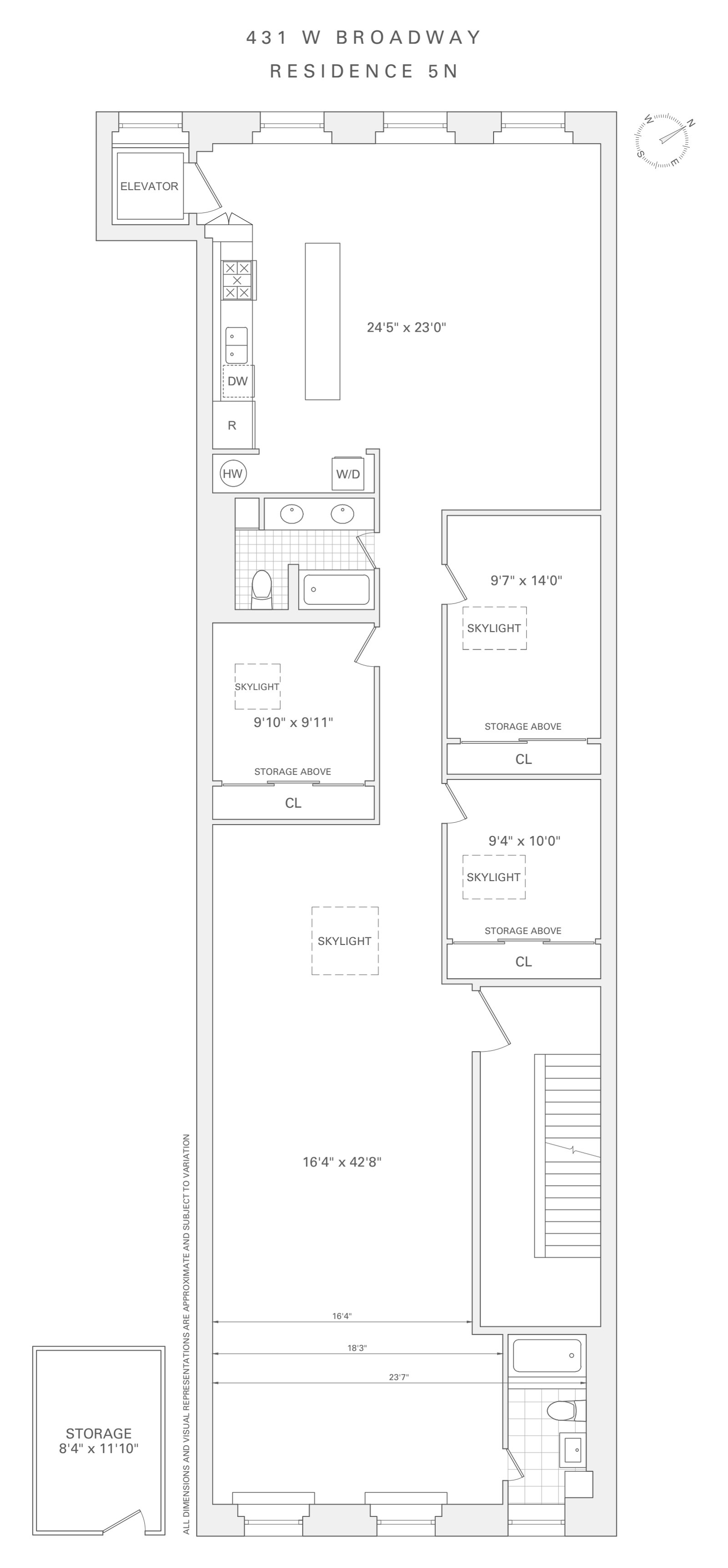 431 West Broadway 5N Soho New York NY 10012