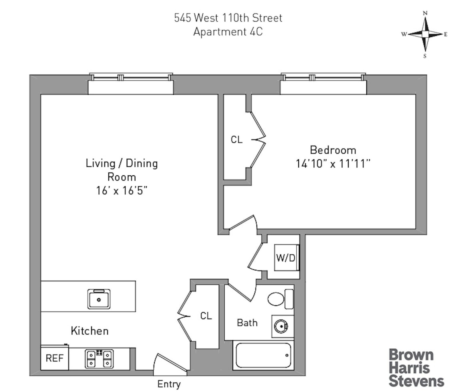 545 West 110th Street 4C Morningside Heights New York NY 10025