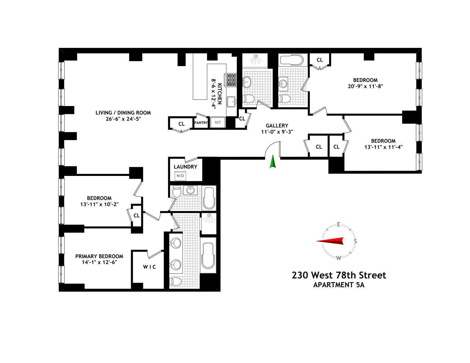 230 West 78th Street 5A Upper West Side New York NY 10024