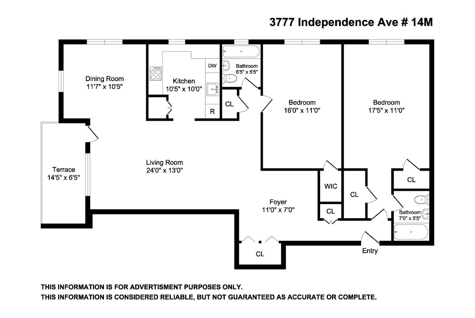 3777 Independence Avenue 14M Riverdale Bronx NY 10463