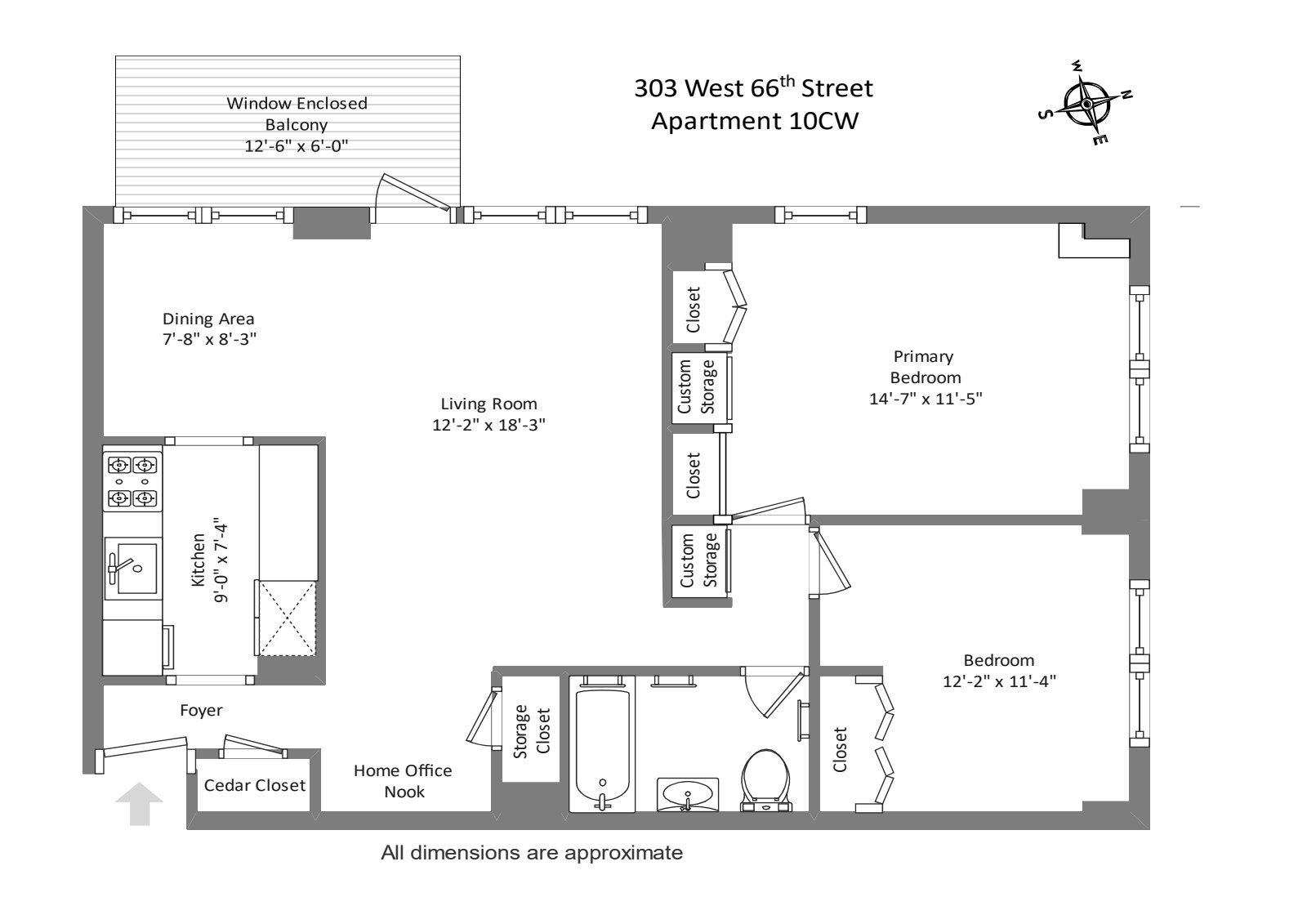 303 West 66th Street 10CW Lincoln Square New York NY 10023